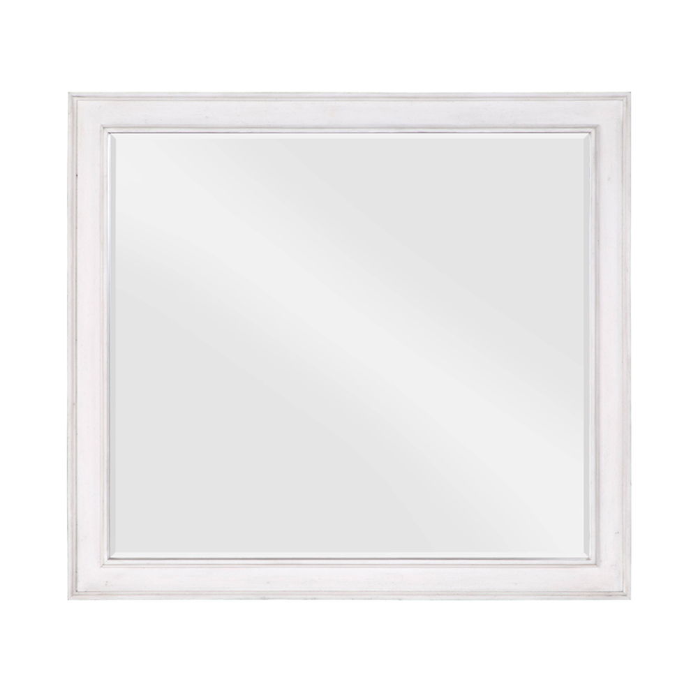 Katia - Mirror - Rustic Gray & Weathered White, white, view 2