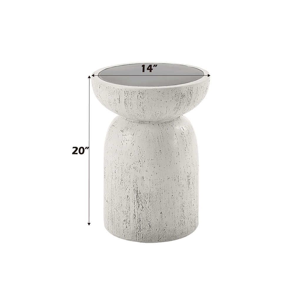 Dylana - Accent Table - Natural Gray, gray, view 3