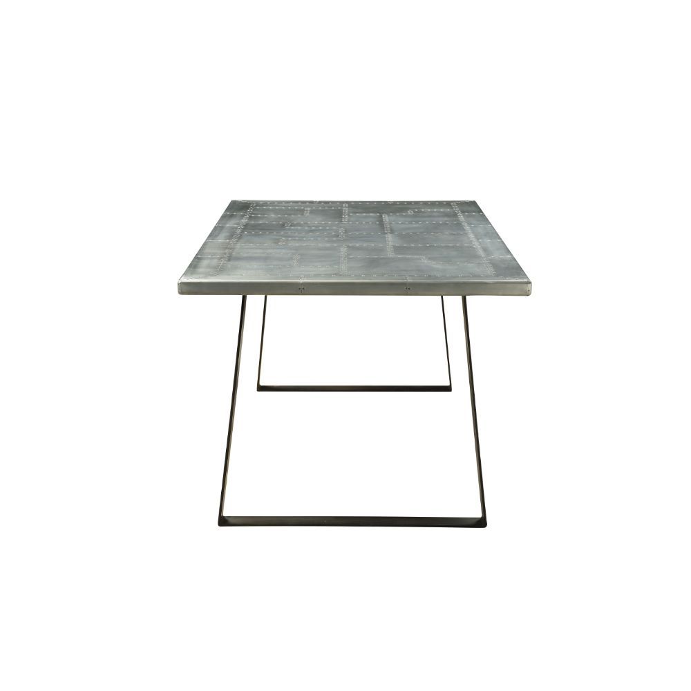 Kaylia - Dining Table - Aluminum & Gunmetal, silver, view 6