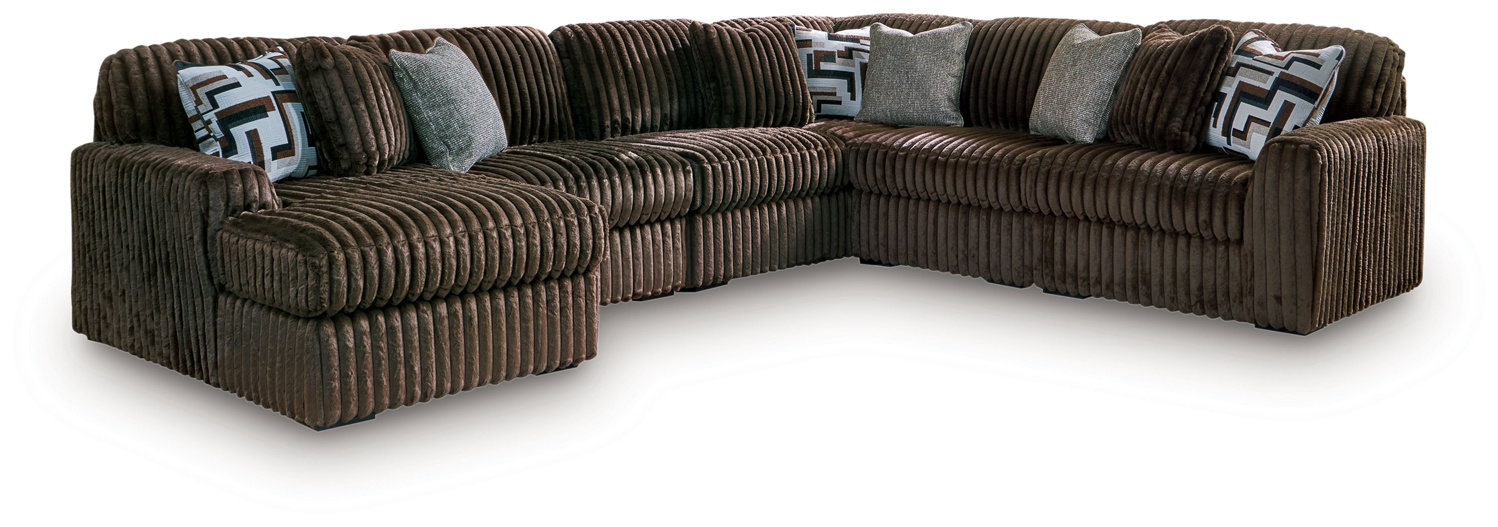 6 Pc · Sectional With LAF Corner Chaise