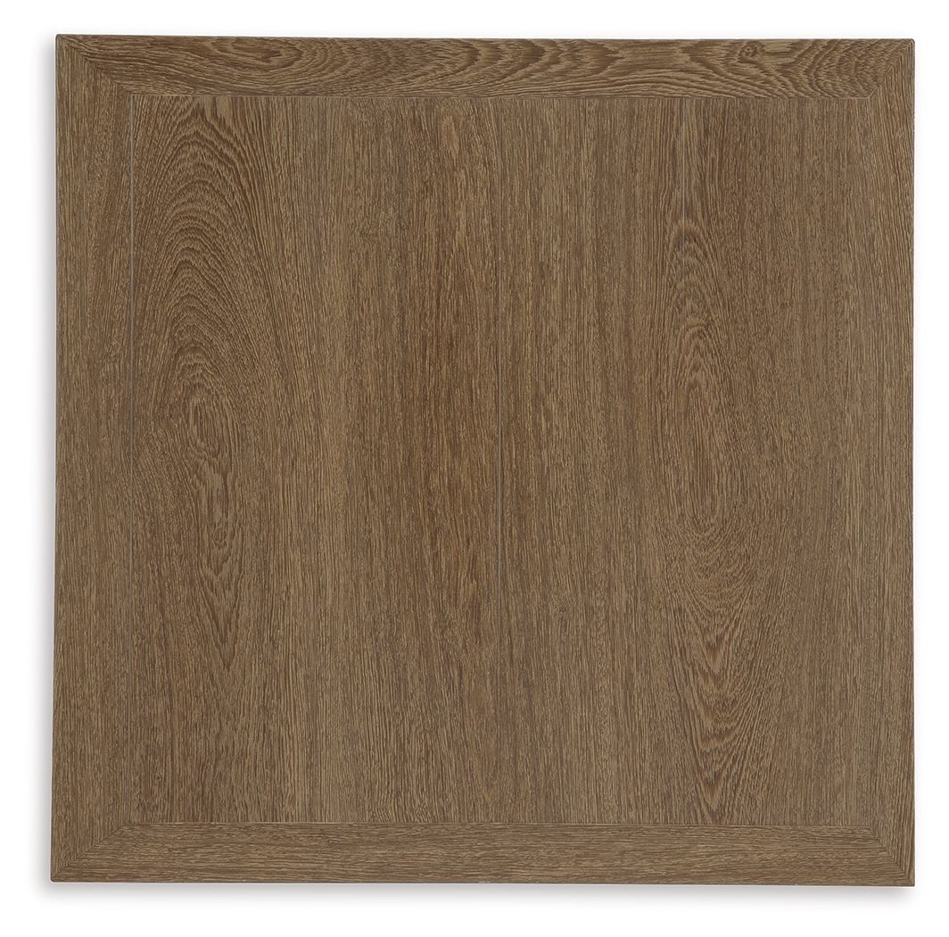 Ashley Furniture Serene Bay - Square End Table - Dark Brown - Image 5
