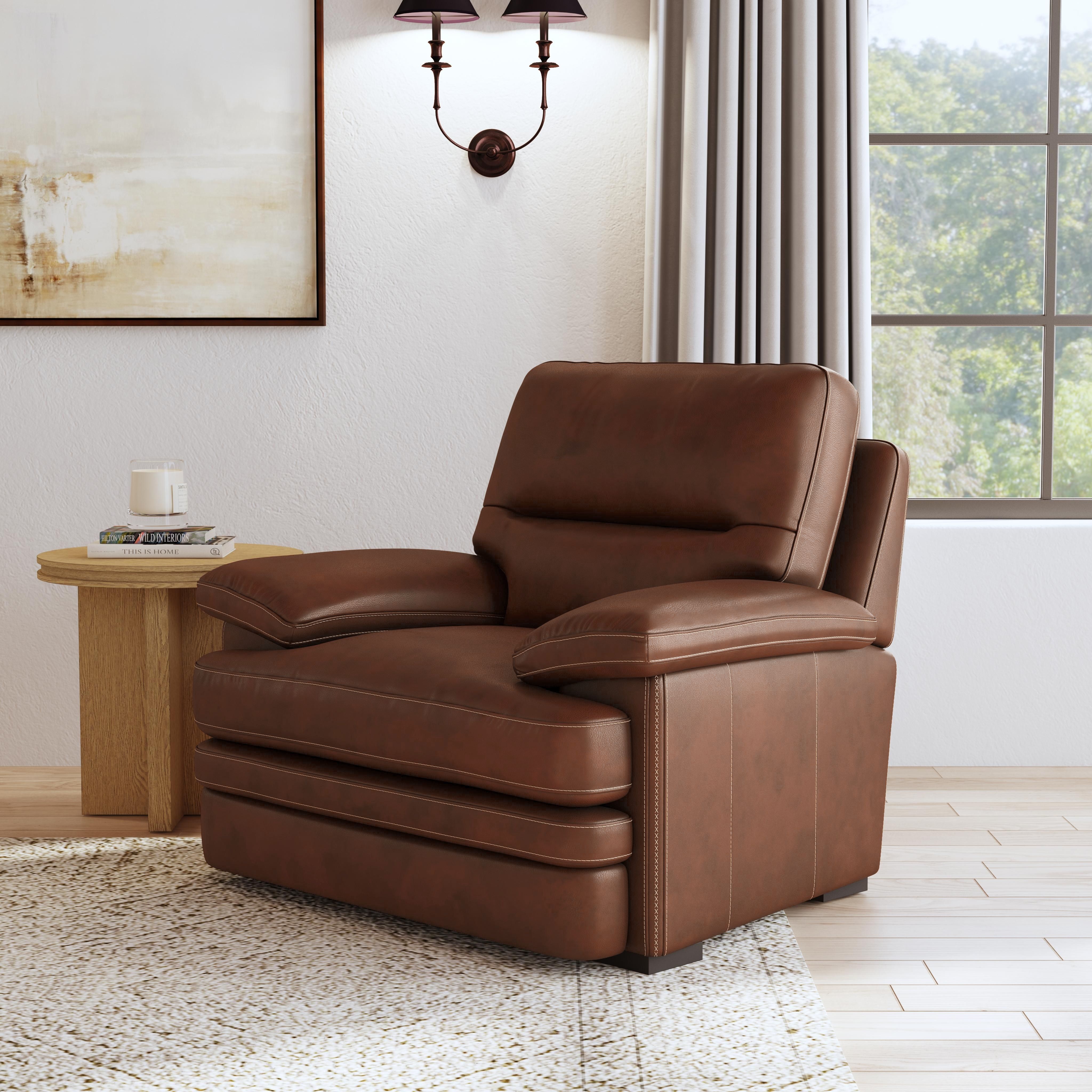 David - Chair - Pecan, dark brown, view 5
