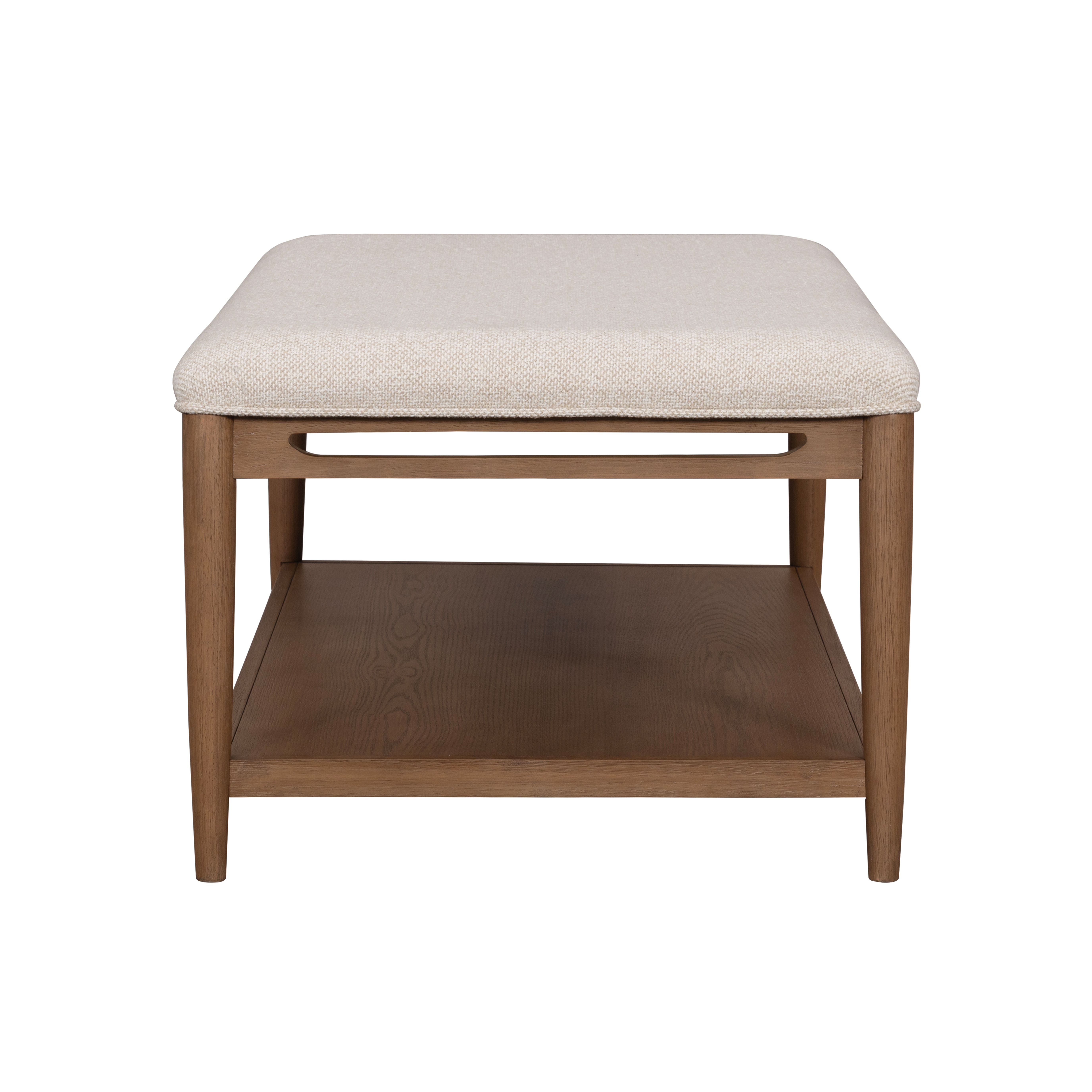 Verona - Rectangular Coffee Table - Beige / Dark Brown, beige, view 3