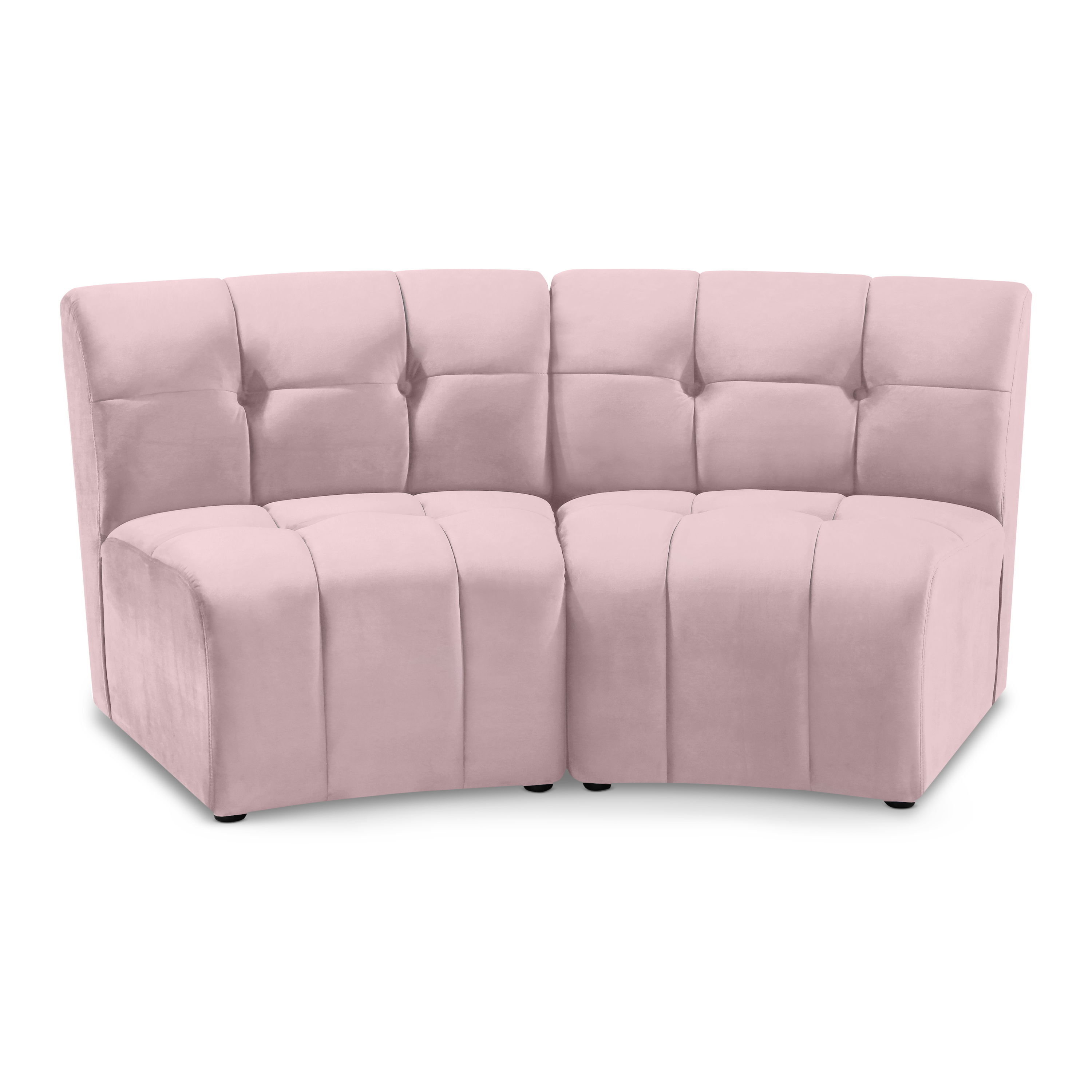 Limitless - 2 Piece Modular Sectional - Pink