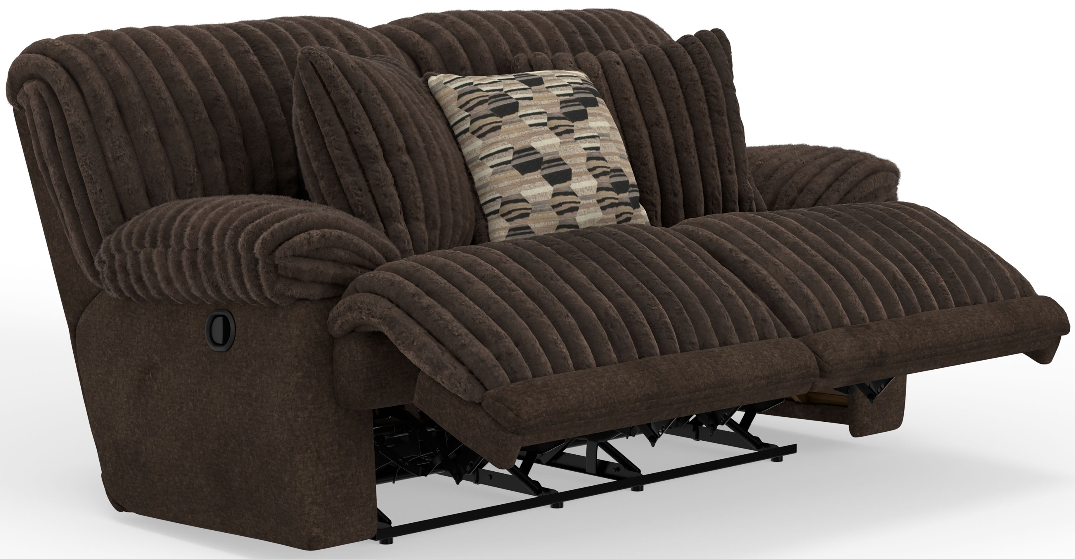 Hollifield - Reclining Loveseat - Chocolate