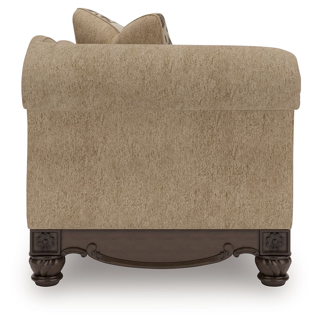 Ashley Furniture Chelsworth - RAF Corner Chaise - Golden - Image 7