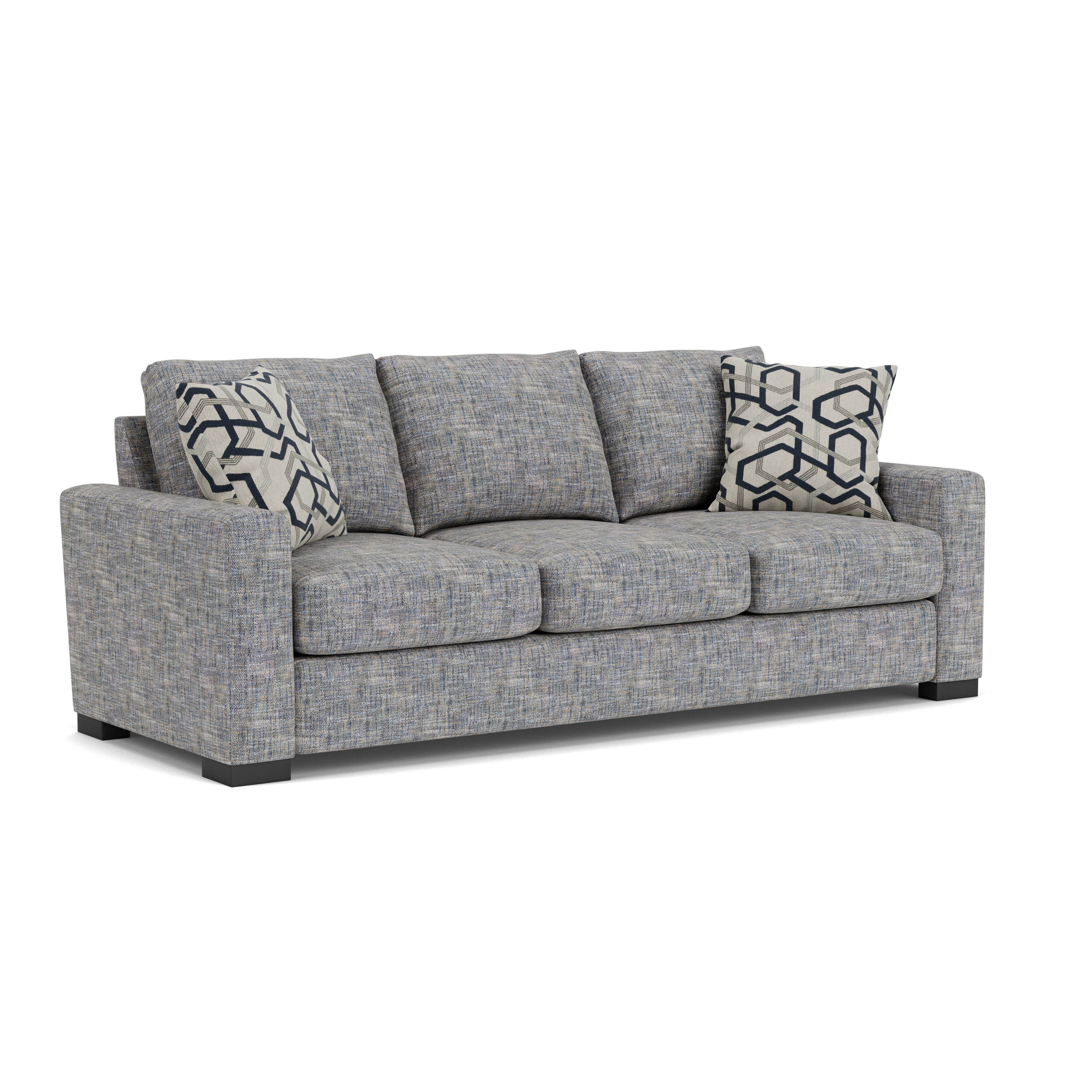 Oliver - Fabric Sofa, light brown