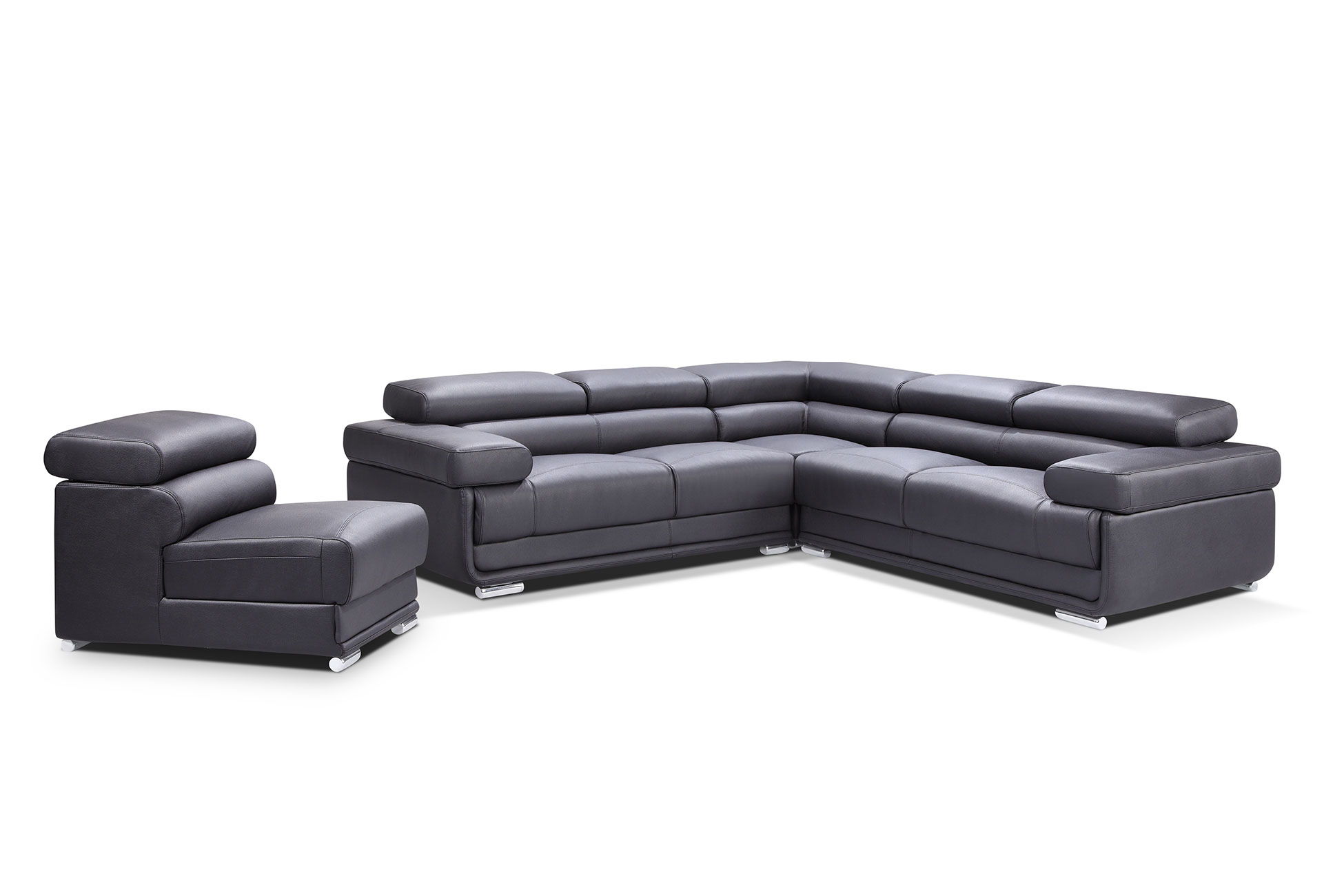 2119 - Sectional - Black