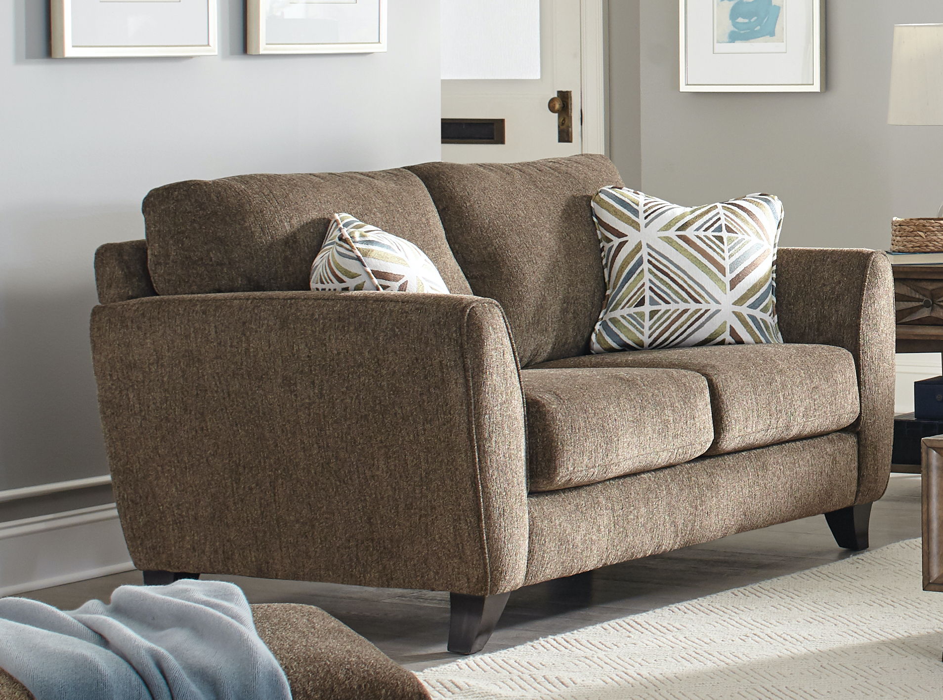 Alyssa - Loveseat - Latte Image