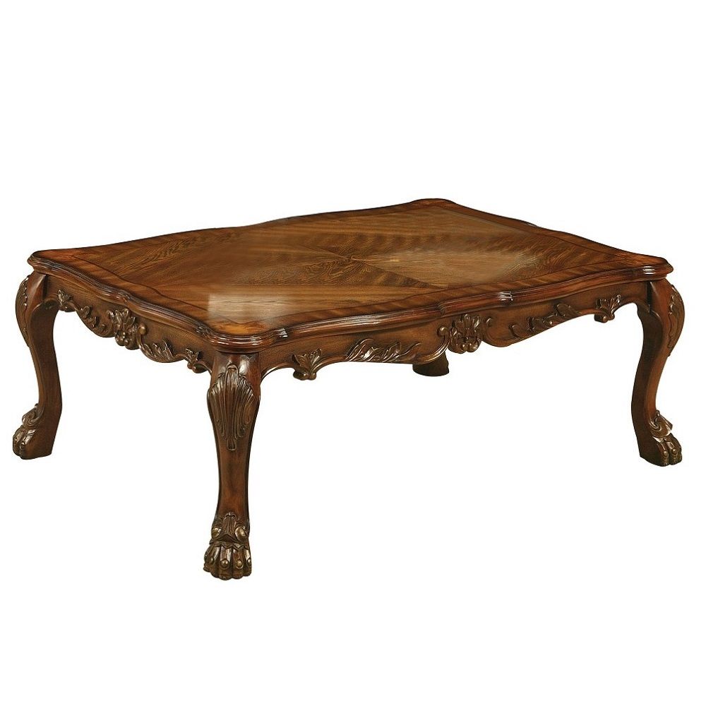 Dresden - 20" Coffee Table - Cherry Oak, dark brown, view 2