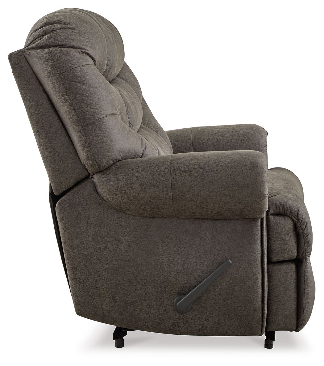 Ashley Furniture Camera Time - Zero Wall Recliner - Gunmetal - Image 5