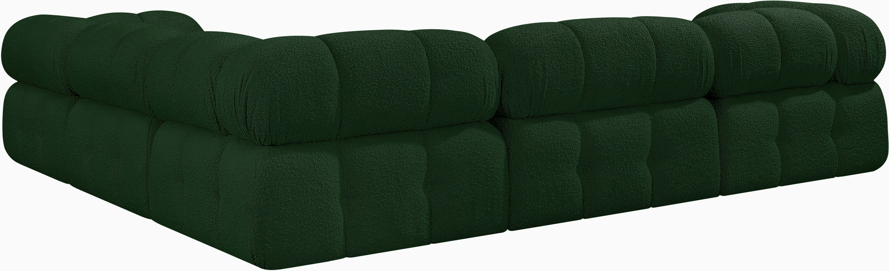 Ames - 5 Piece Modular Sectional - Green