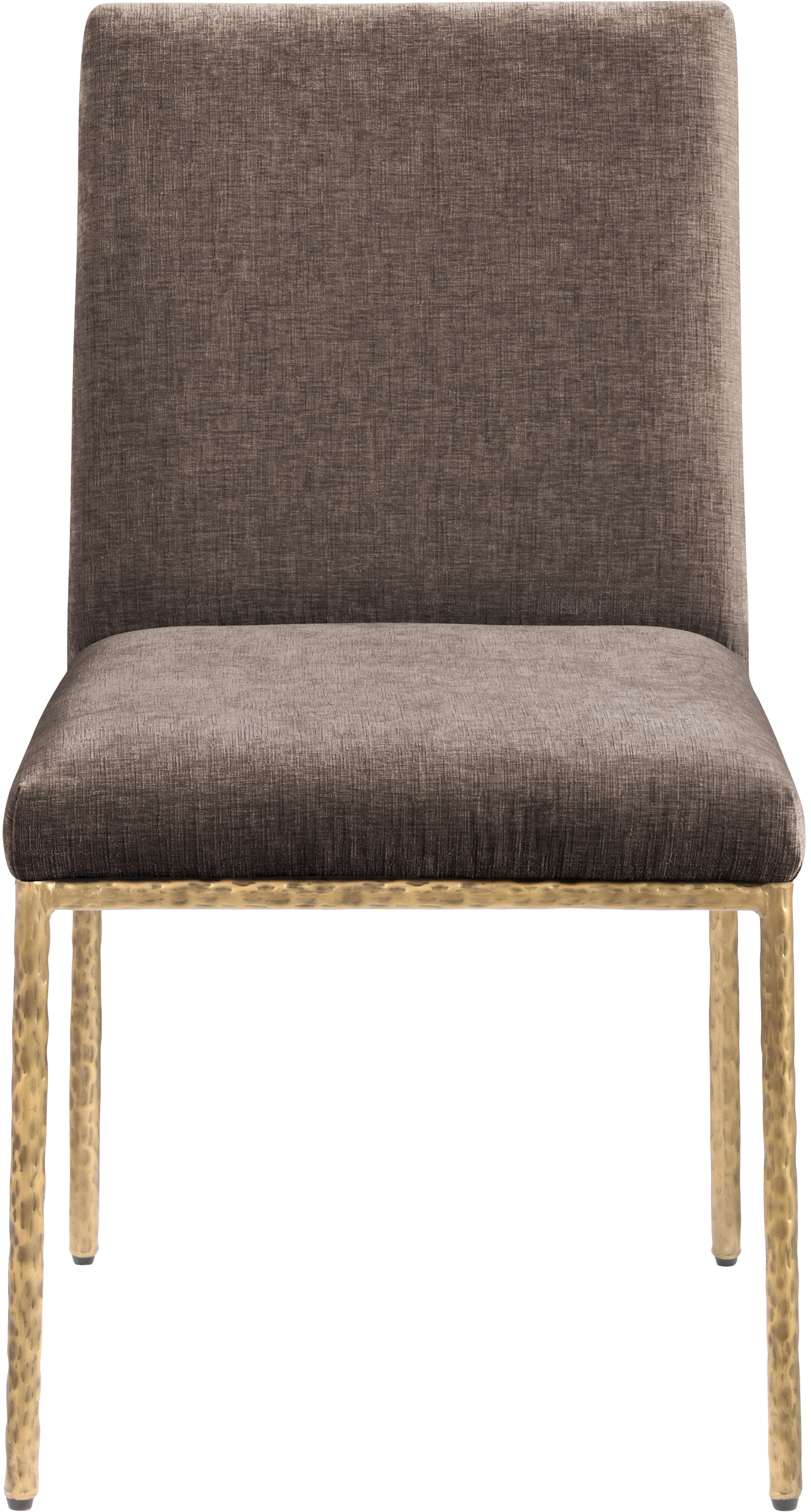 Reeves - Chenille Fabric Dining Side Chair (Set of 2) - Brown