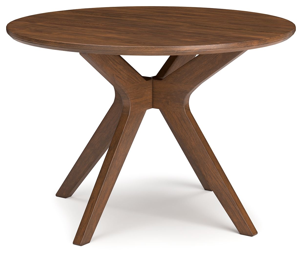 Ashley Lyncott Round Dining Room Table - Brown