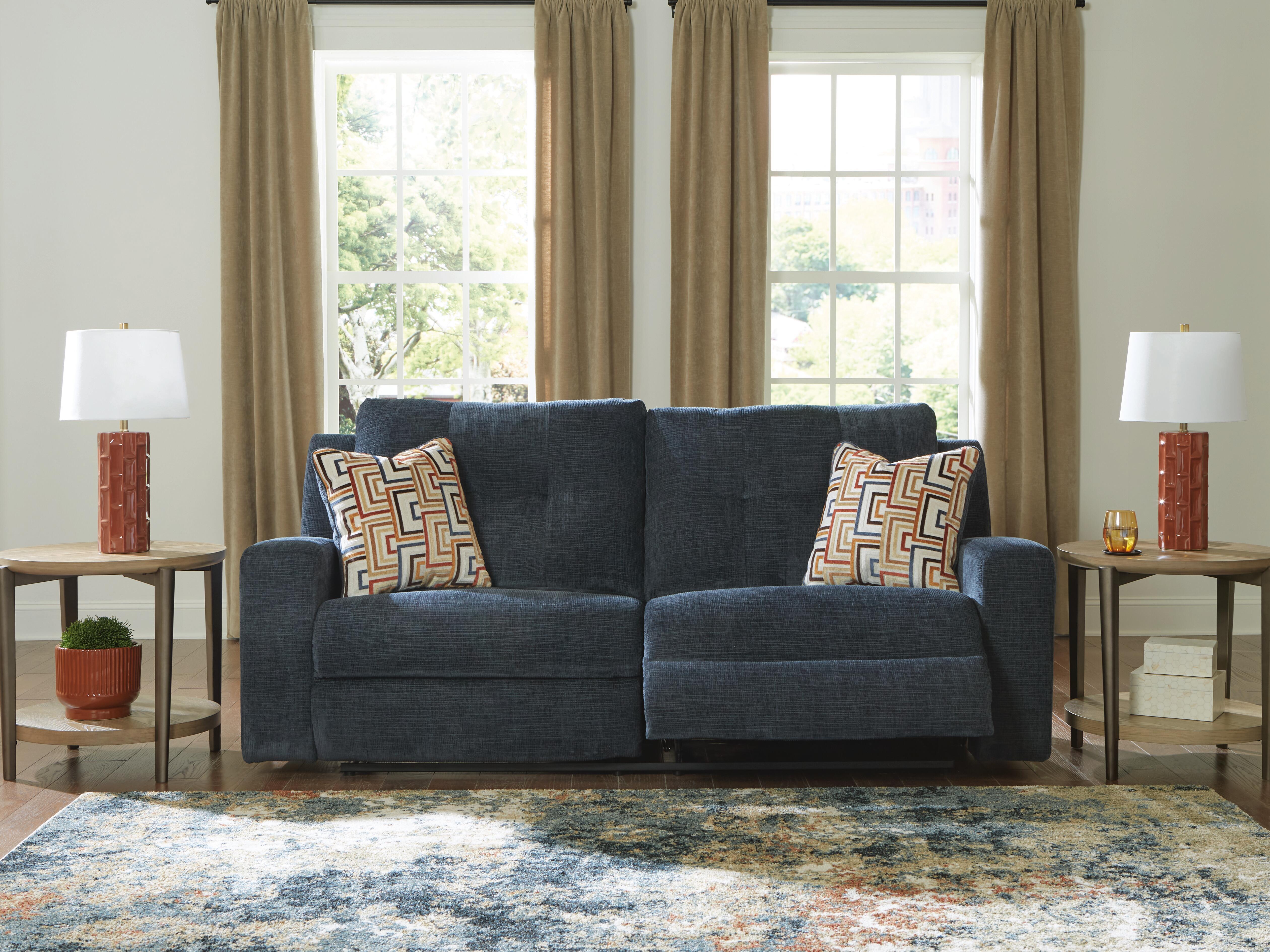Ashley Furniture Danum - 2 Seat Reclining Sofa - Ink - Image 7