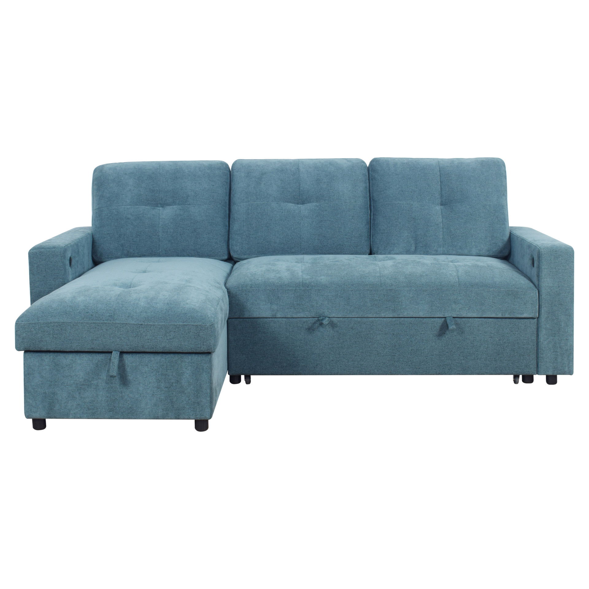 Greer - Storage Chaise - Green