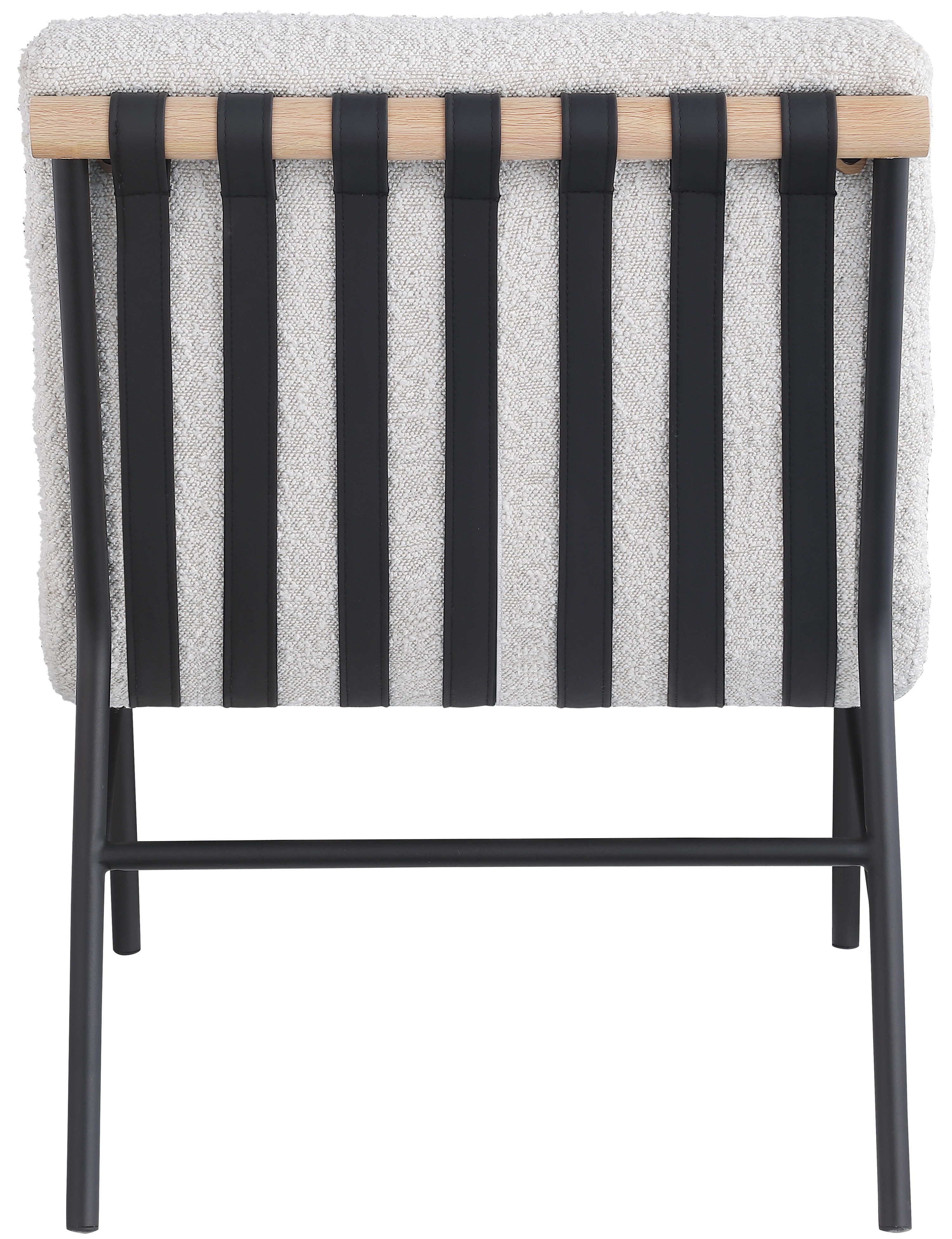 Burke - Fabric Accent Chair - Cream