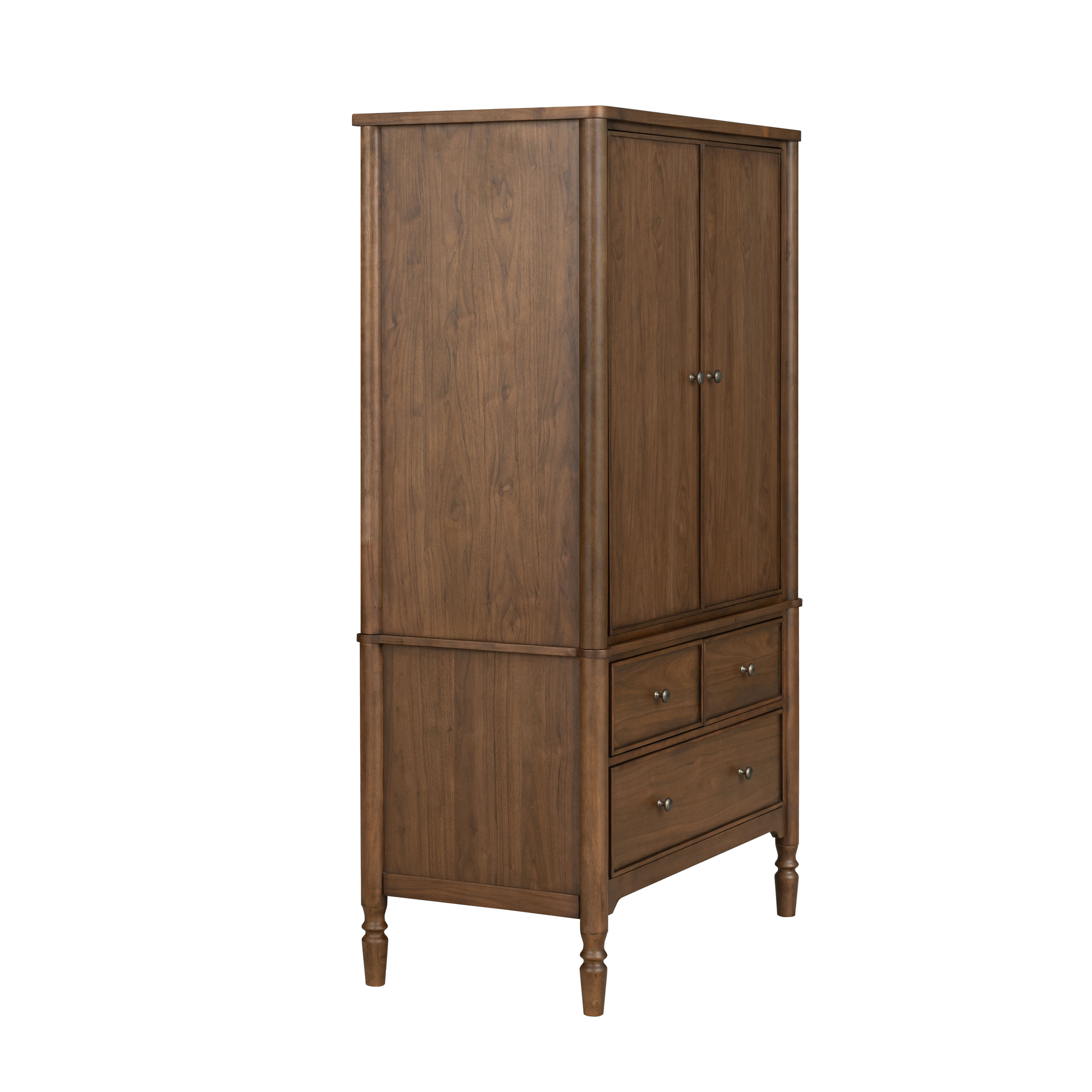 Azalea - Armoire - Walnut, dark brown, view 4
