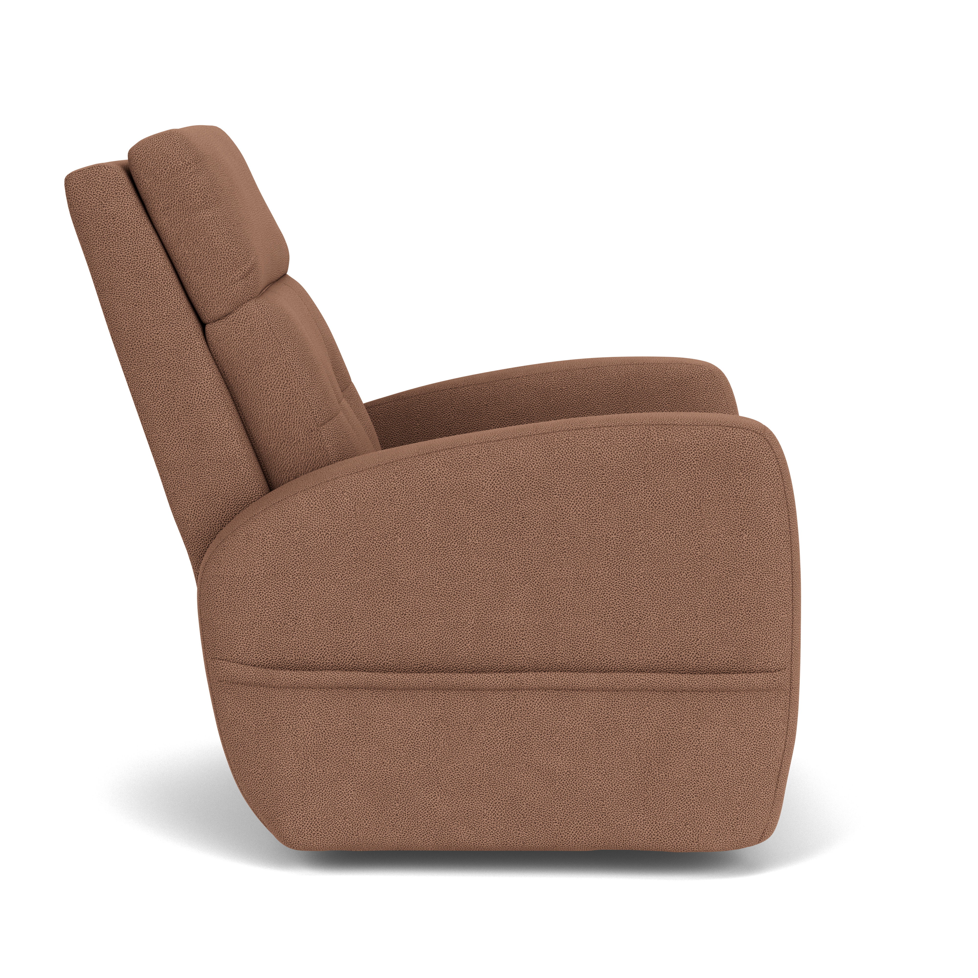 Charlotte - Transitional Fabric Power Recliner With Power Headrest & Lumbar, gray, view 6