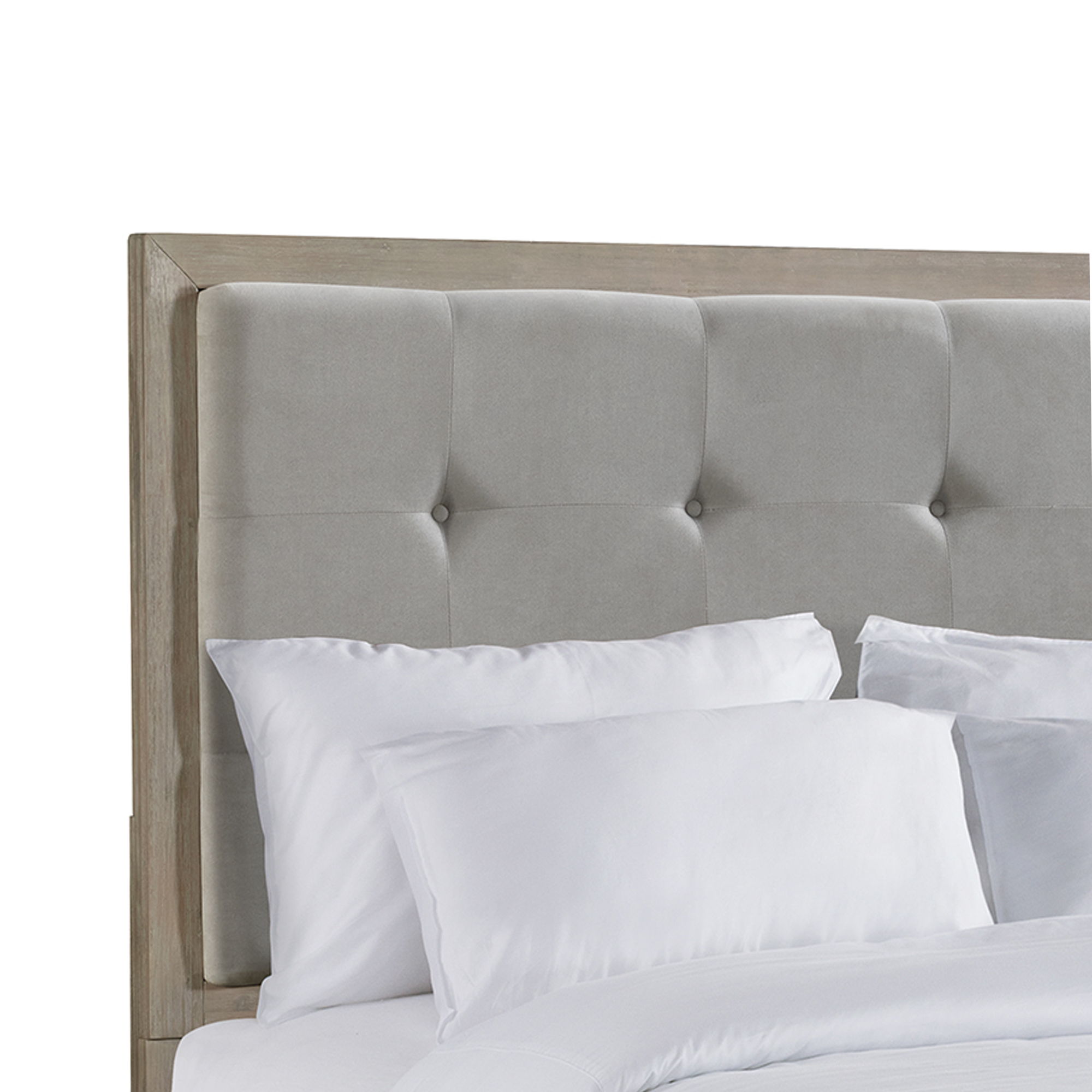 Arcadia - King Bed - Gray