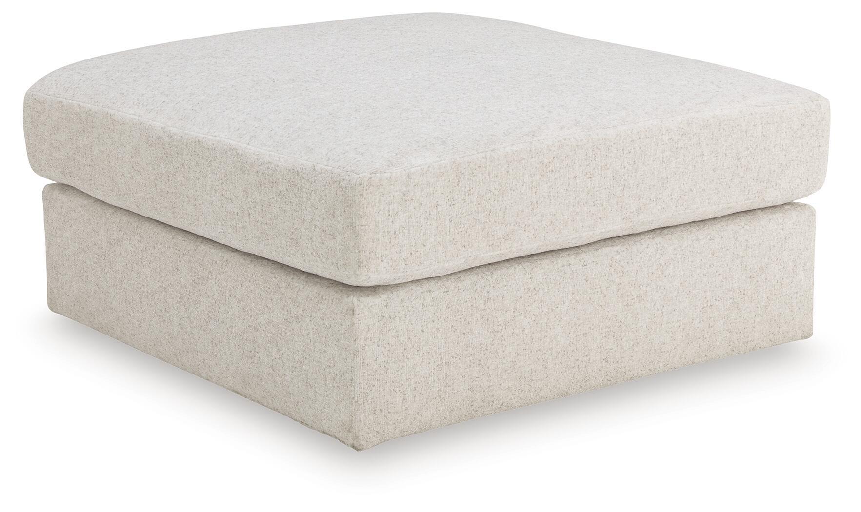 Kestrie – Oversized Accent Ottoman – Feathered