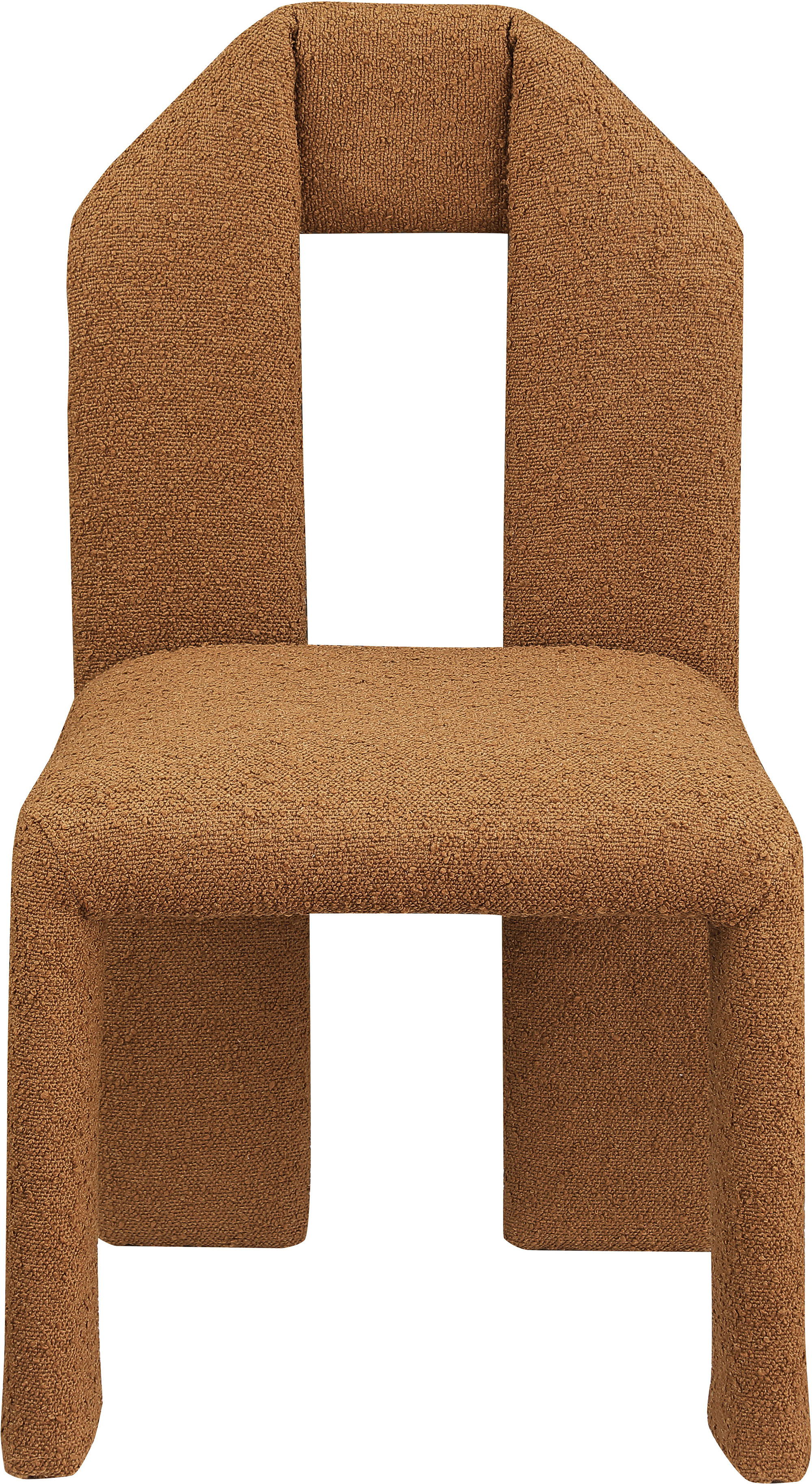 Bennett - Boucle Dining Chair (Set of 2) - Saddle