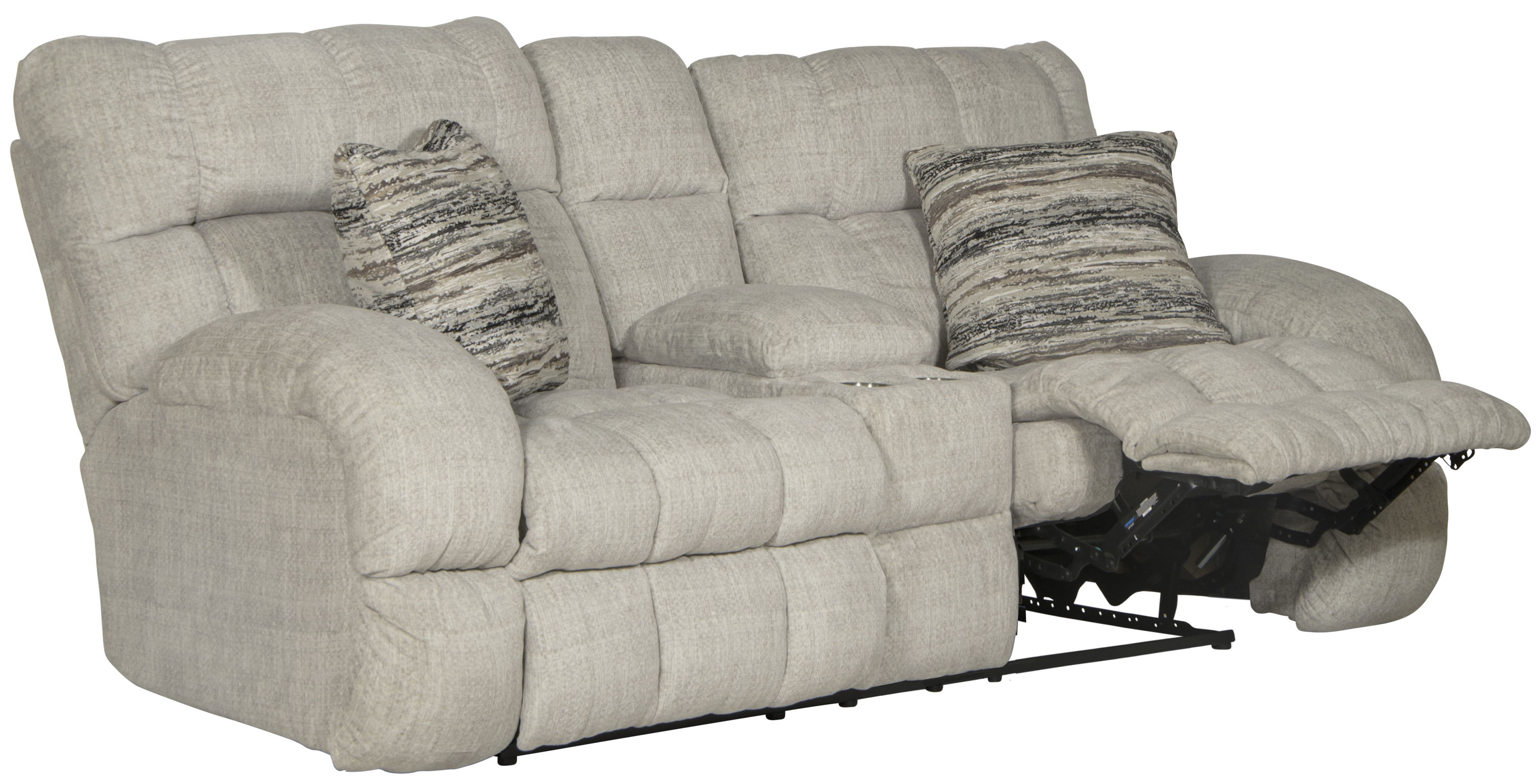 Ashland - Lay Flat Reclining Console Loveseat - Buff