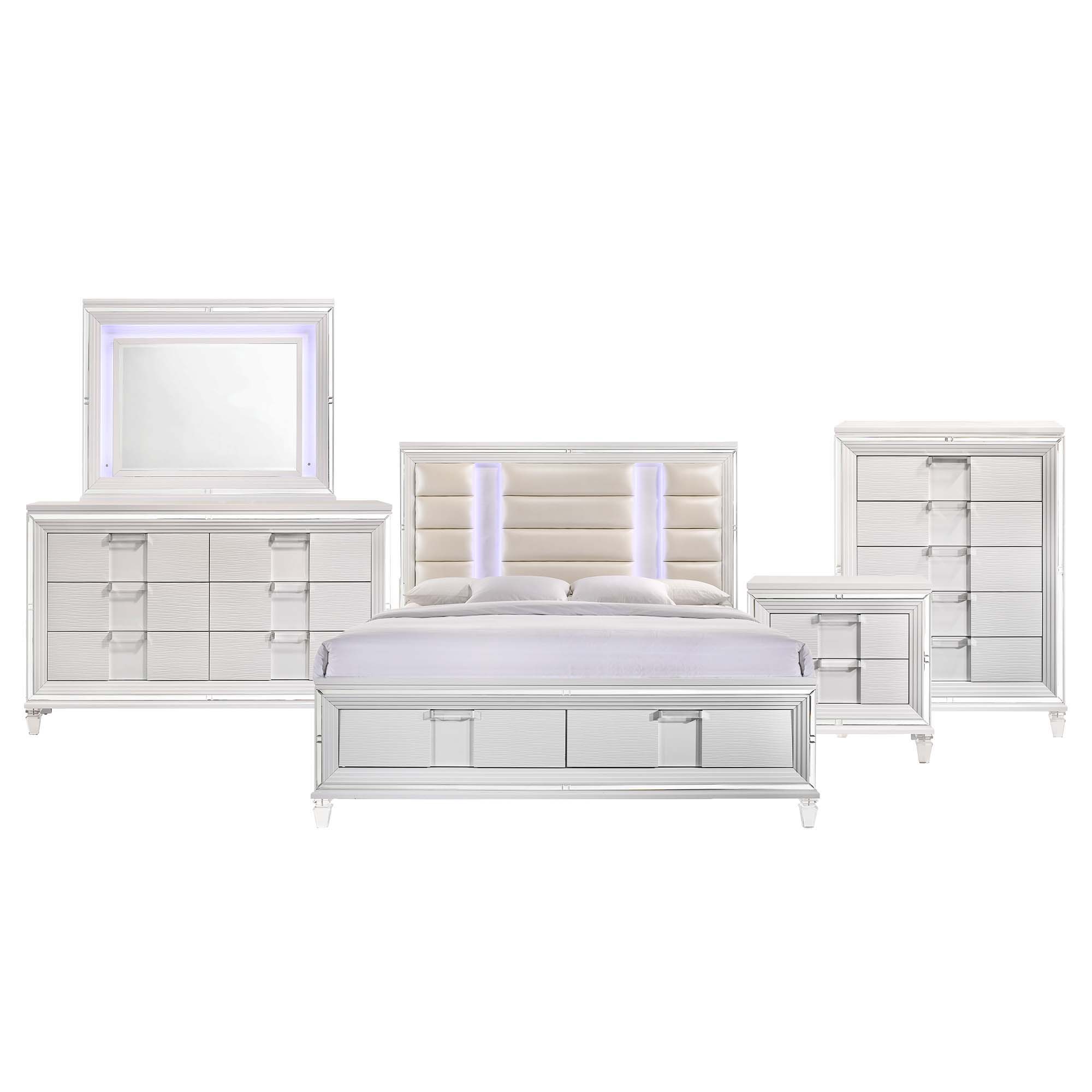 King · 5 Pc · Bedroom Set
