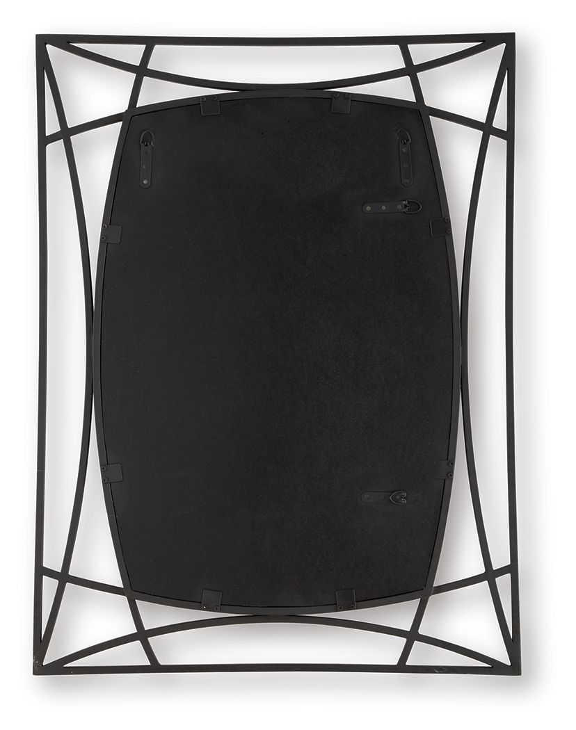 Freenville - Accent Mirror - Black, black, view 5