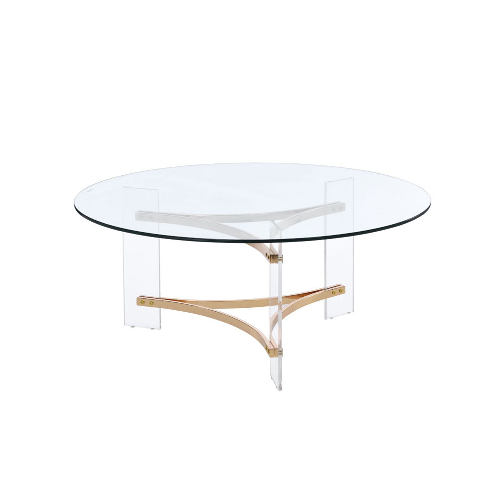 Sosi - Coffee Table - Gold, gold