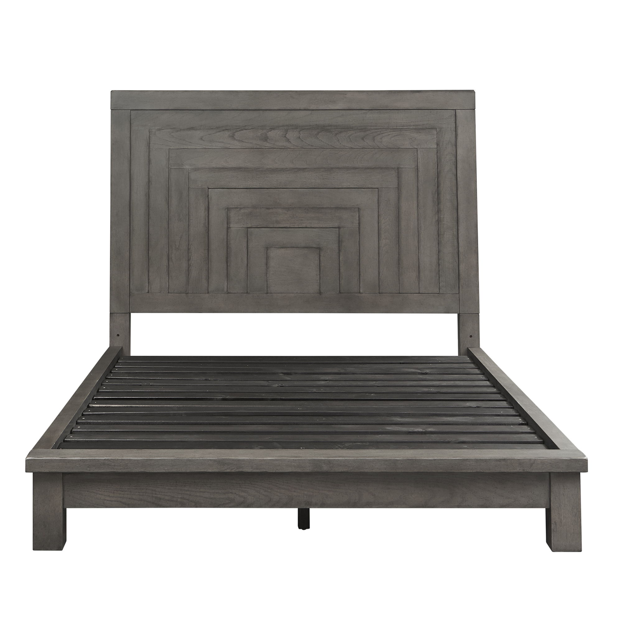 Liberty Furniture Modern Farmhouse - Queen Platform Bed - Dusty Charcoal