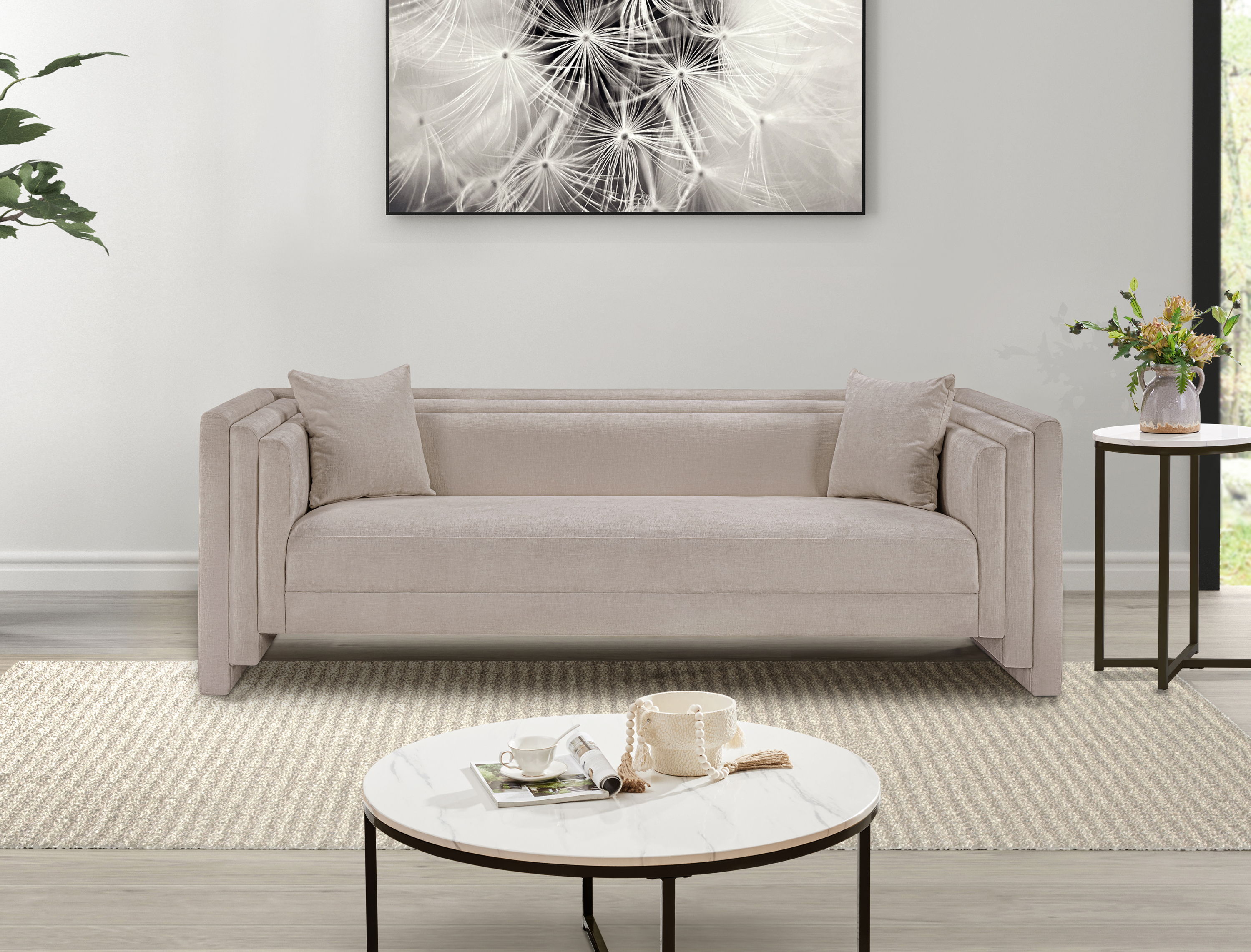 Everett - Sofa - Beige