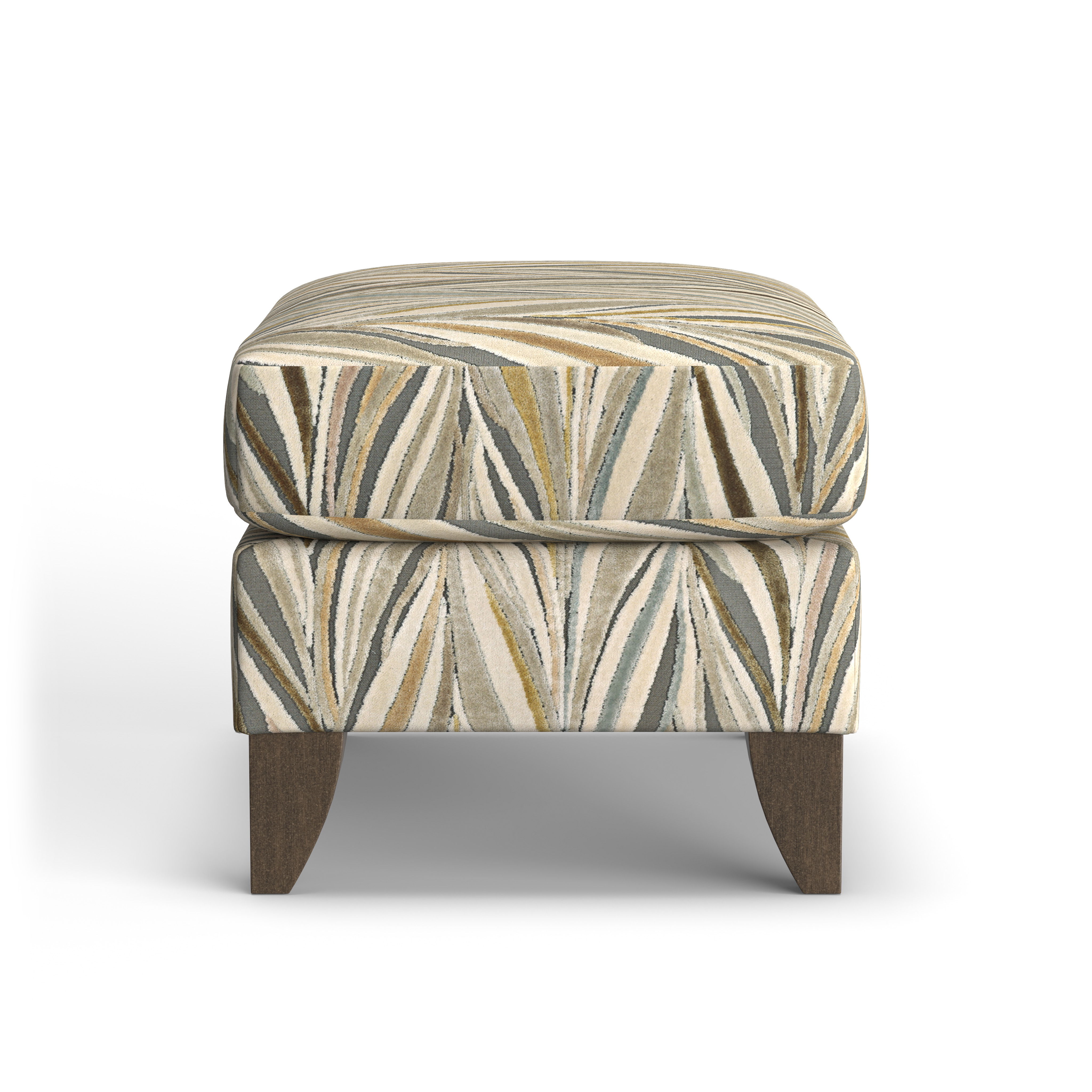 Jupiter - Fabric Ottoman, beige, view 7