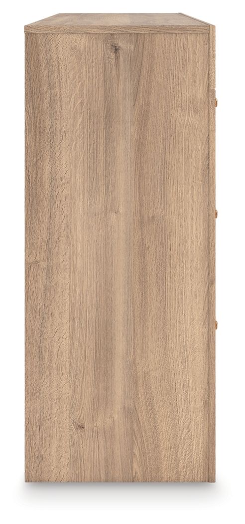 Ashley Furniture Kinlanni - Six Drawer Dresser - Tan - Image 7