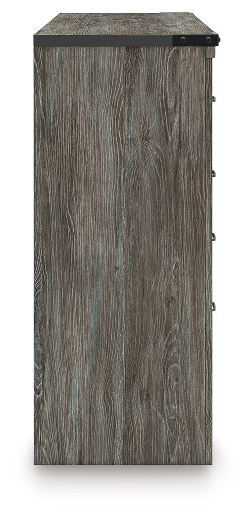 Ashley Furniture Frandern - Six Drawer Dresser - Gray - Image 6