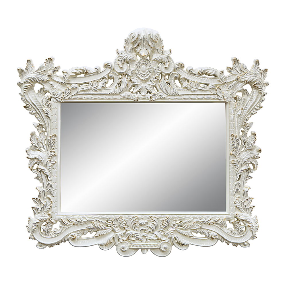 Adara - Mirror - Antique White, beige, view 2