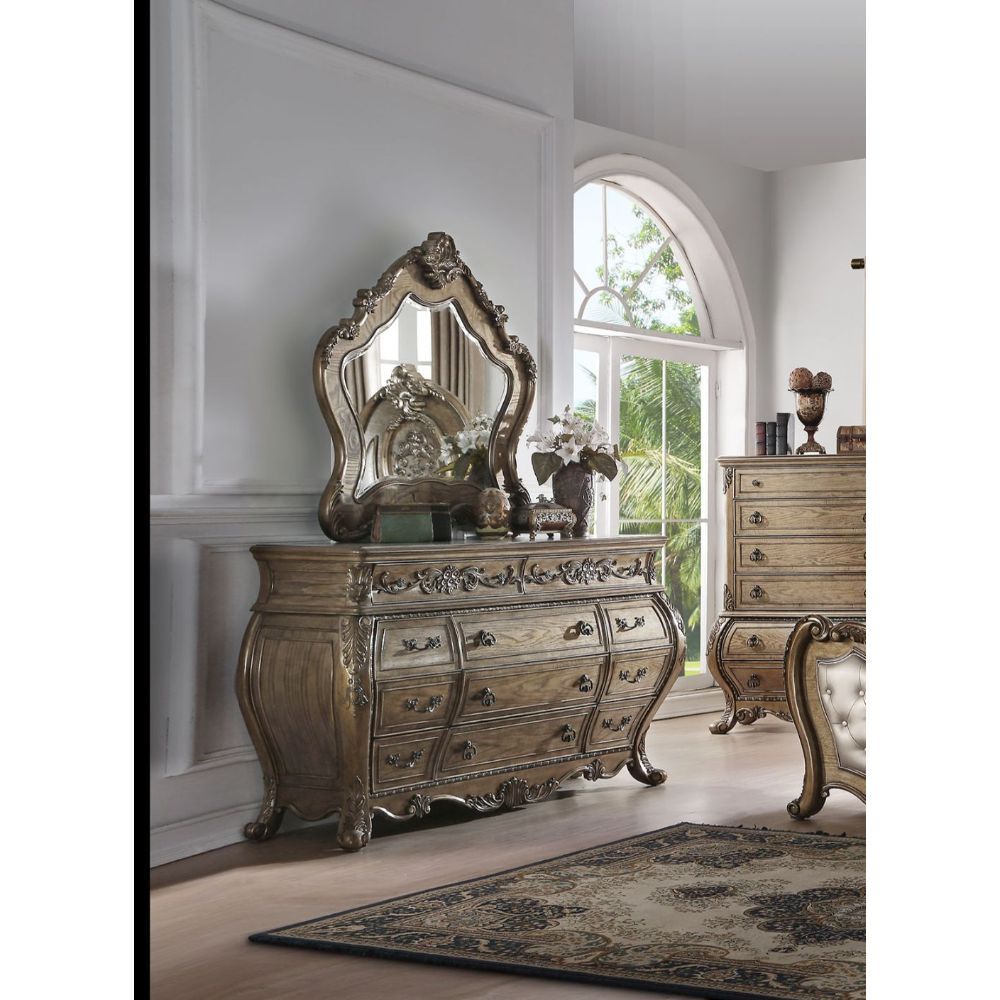 Ragenardus - Dresser - Vintage Oak, dark brown