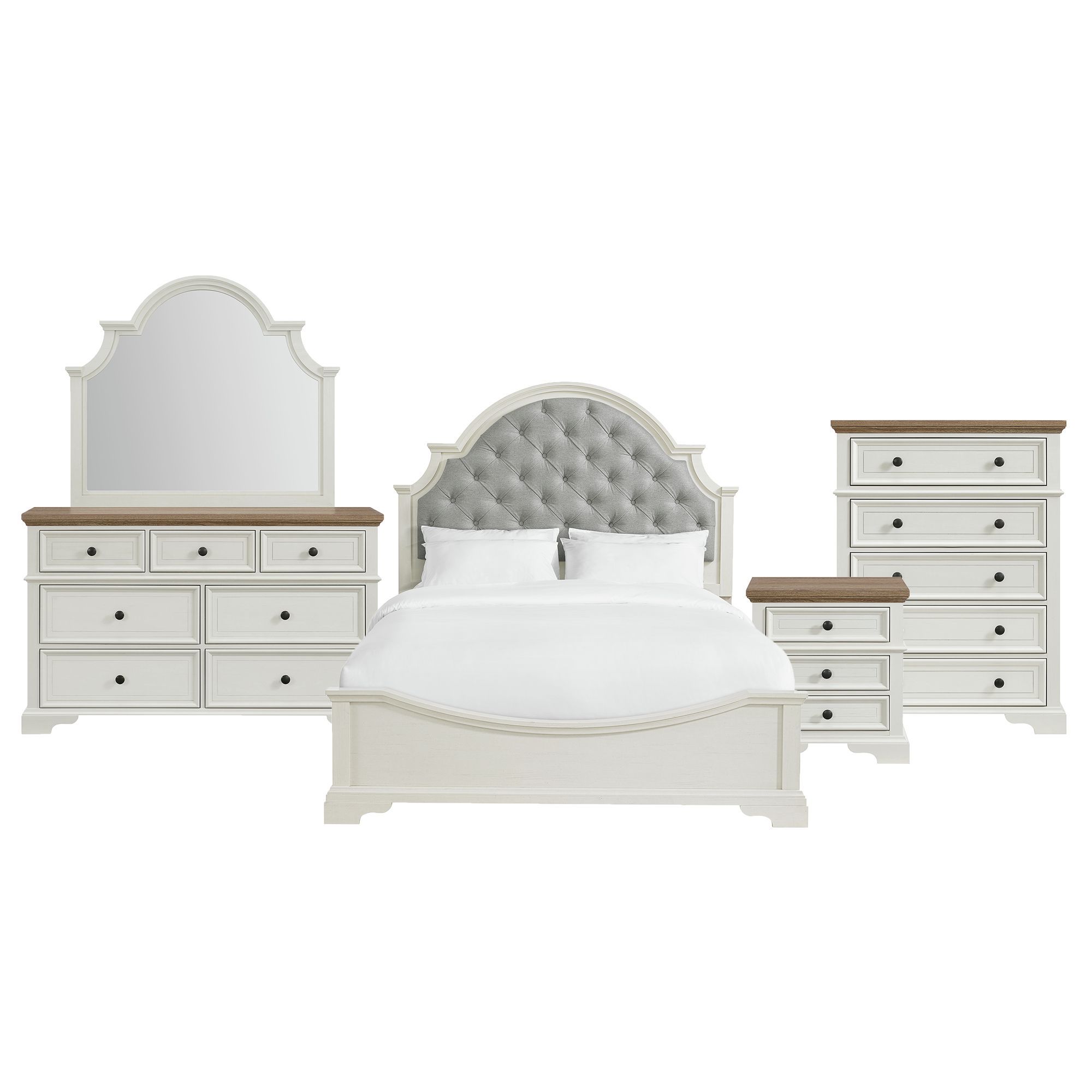 Queen · 5 Pc · Bedroom Set