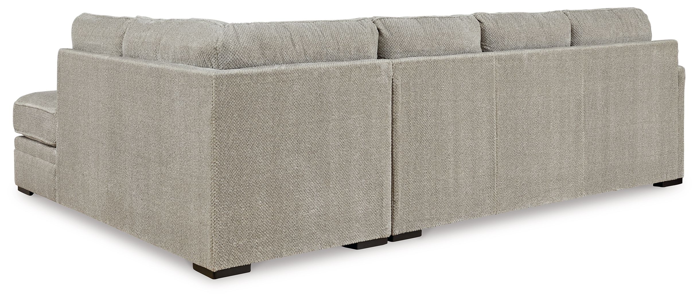 Ashley Furniture Calnita - 3 Pc. - 2-Piece Sectional With Raf Corner Chaise, Oversized Swivel Accent Chair - Sisal - Image 4