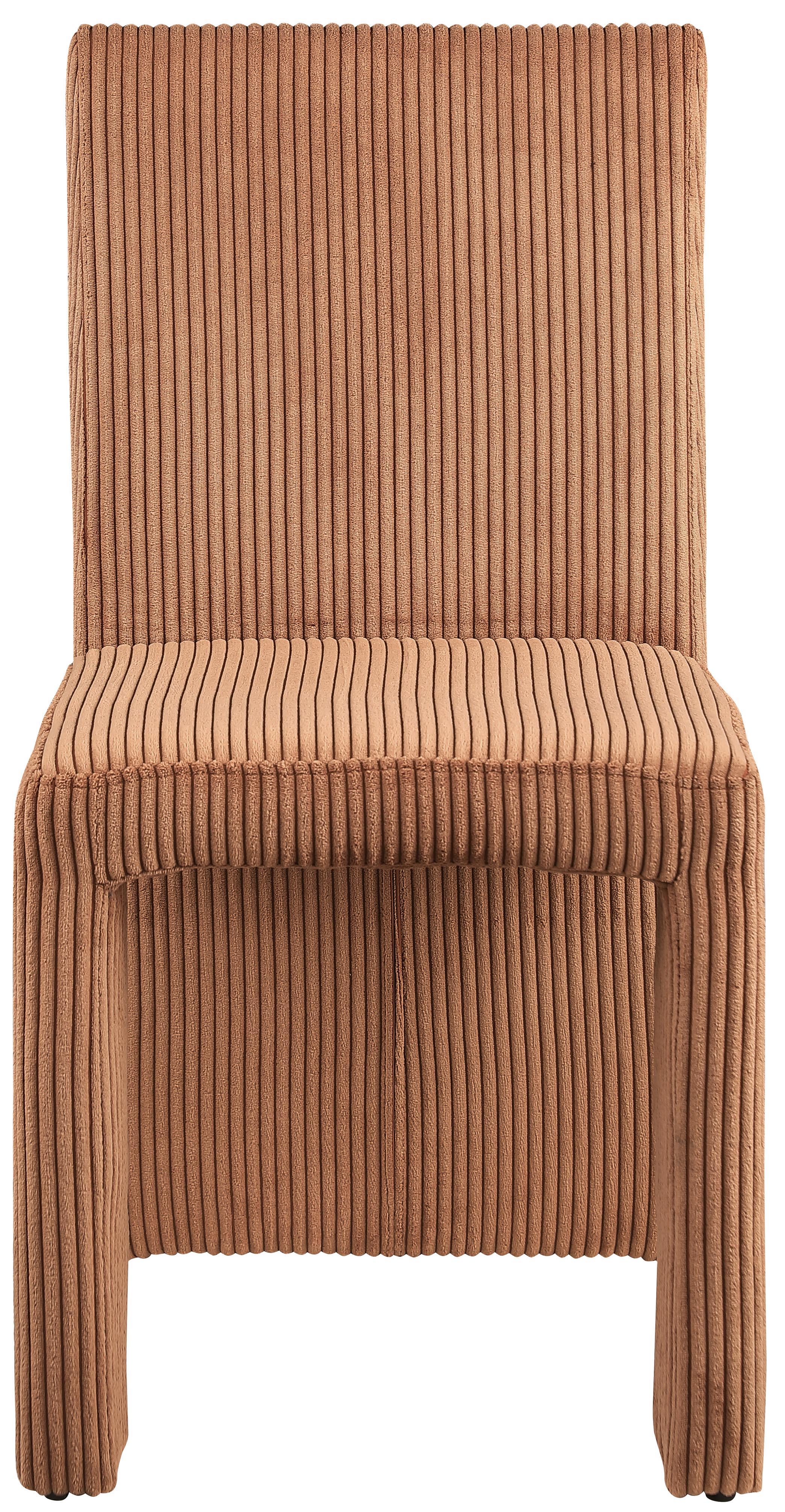 Benson - Microsuede Dining Chair (Set of 2) - Saddle