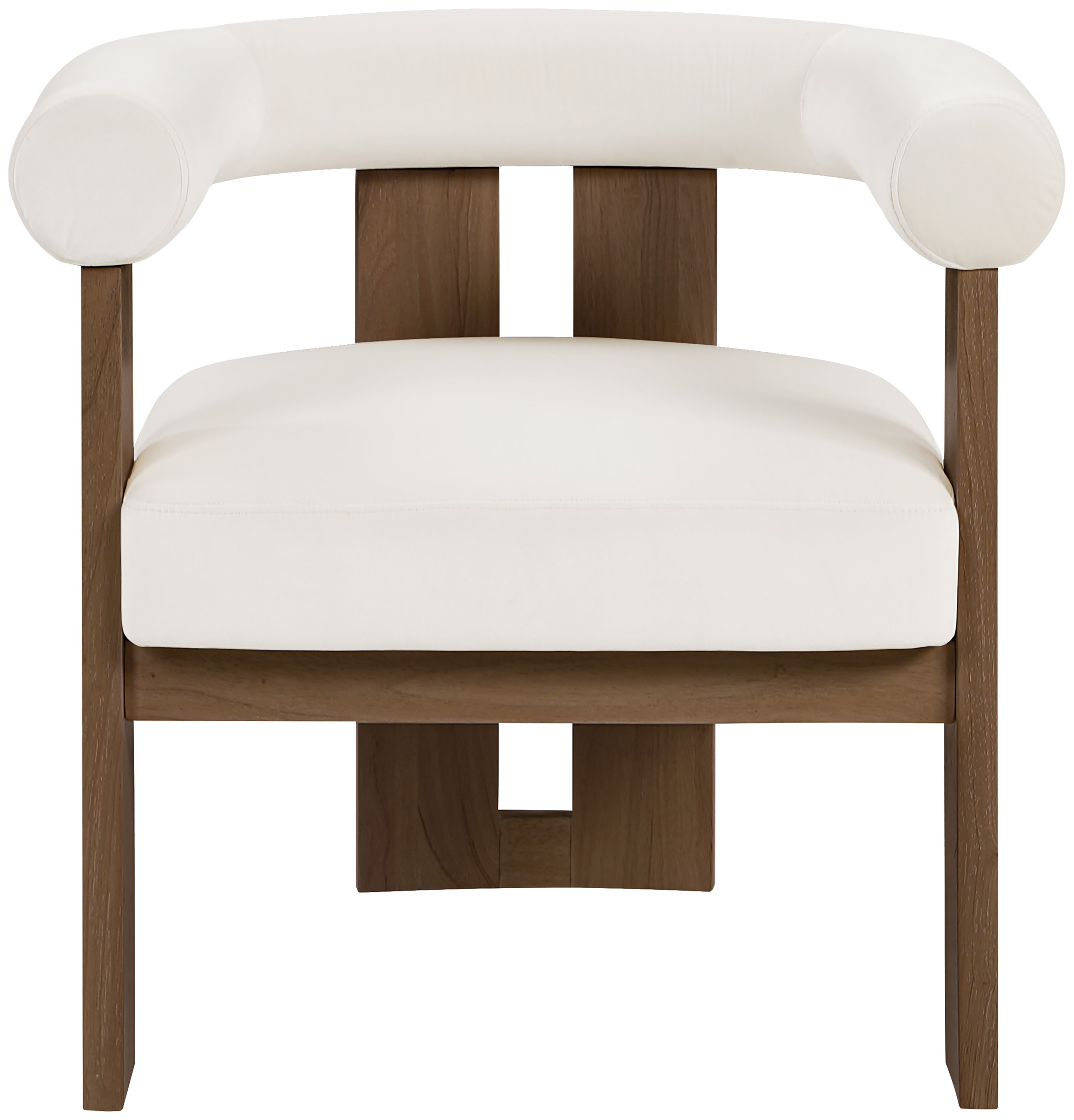 Arienzo - Performance Fabric Upholstered Accent Chair - Cream