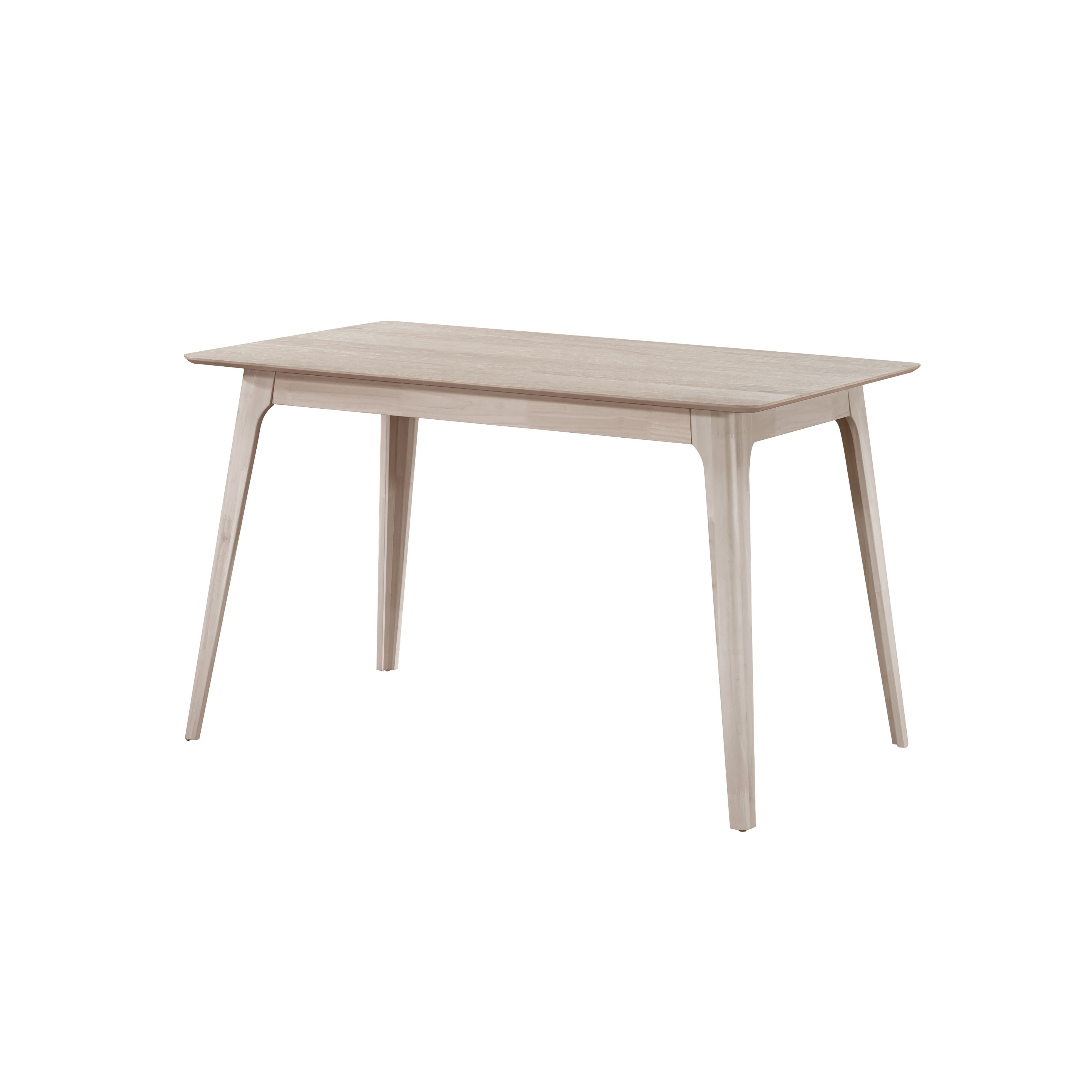 Oscar - Counter Table & 6 Chairs - White Ash