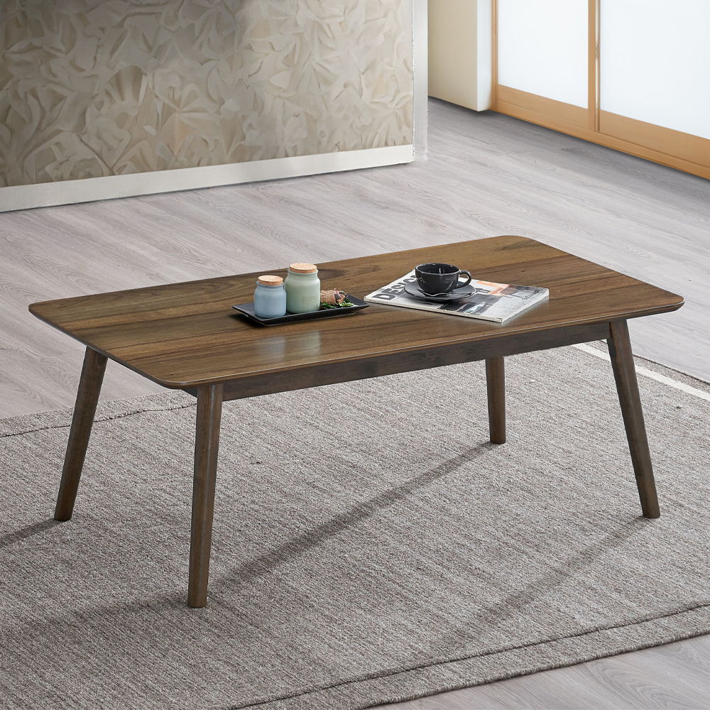 Lamonte - Coffee Table - Walnut, dark brown