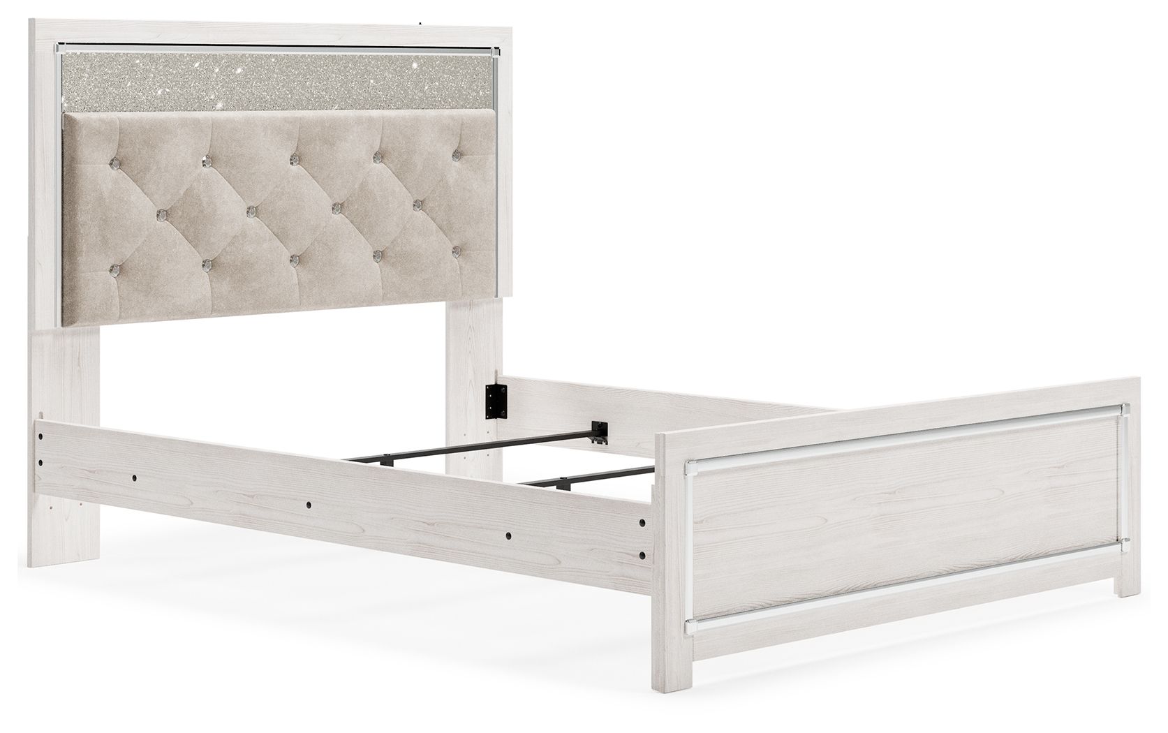 Altyra - Queen Panel Bed - White