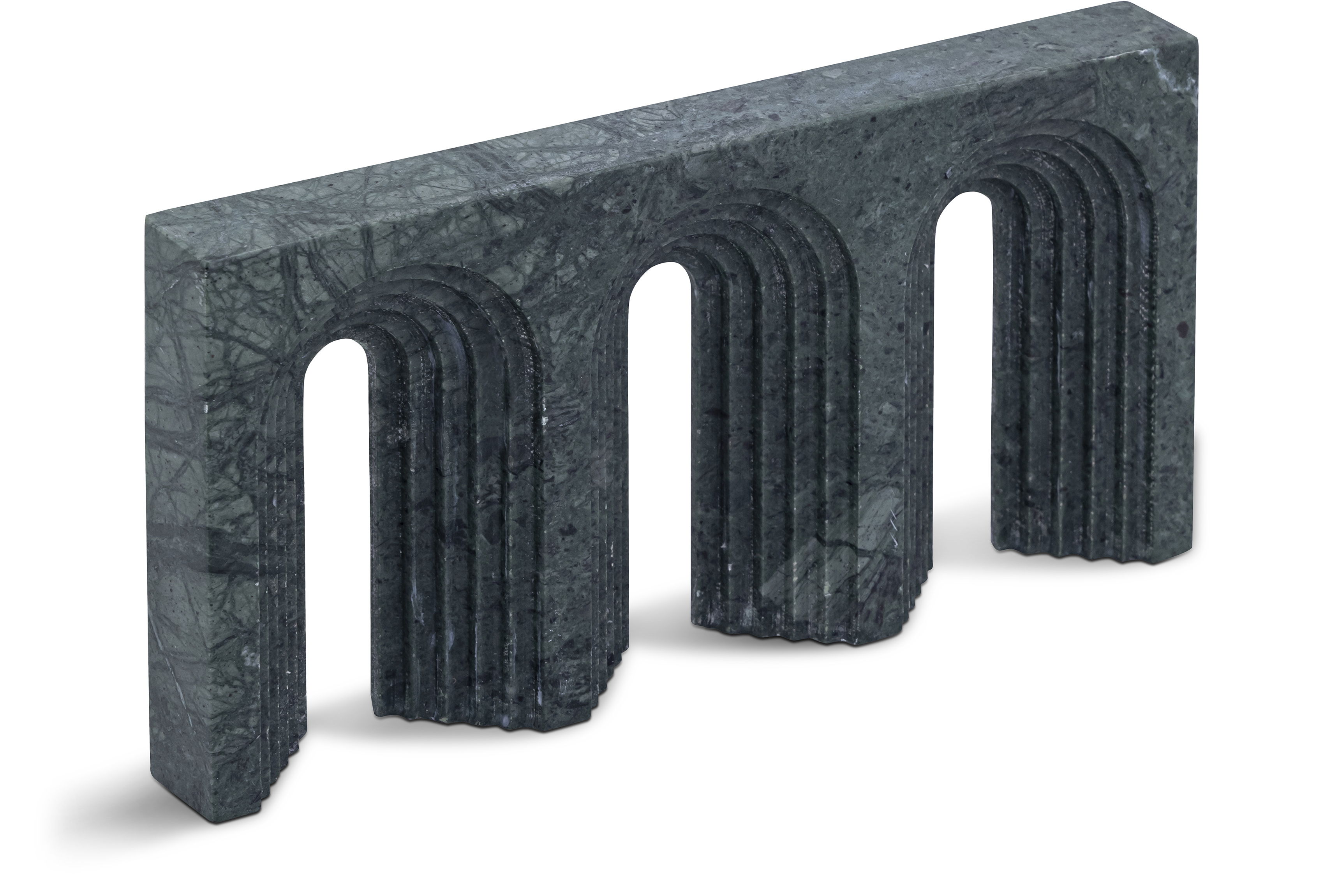 Curva - Marble Decorative Object - Green