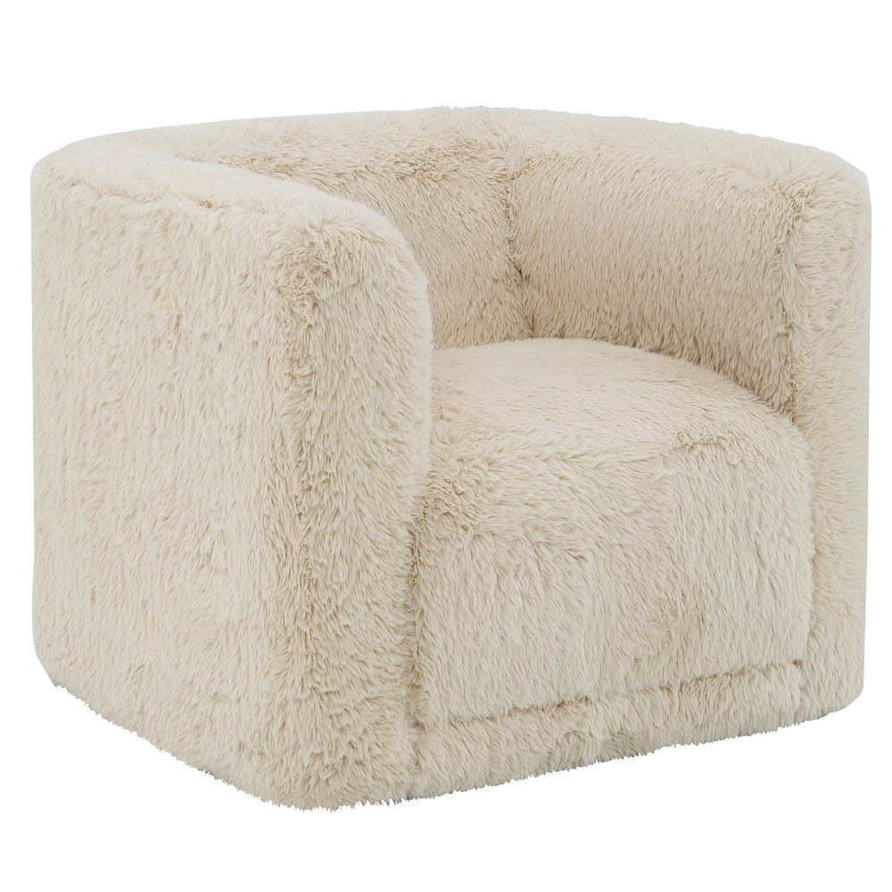 Upendo - Chair With Swivel - Beige Linen, beige, view 2