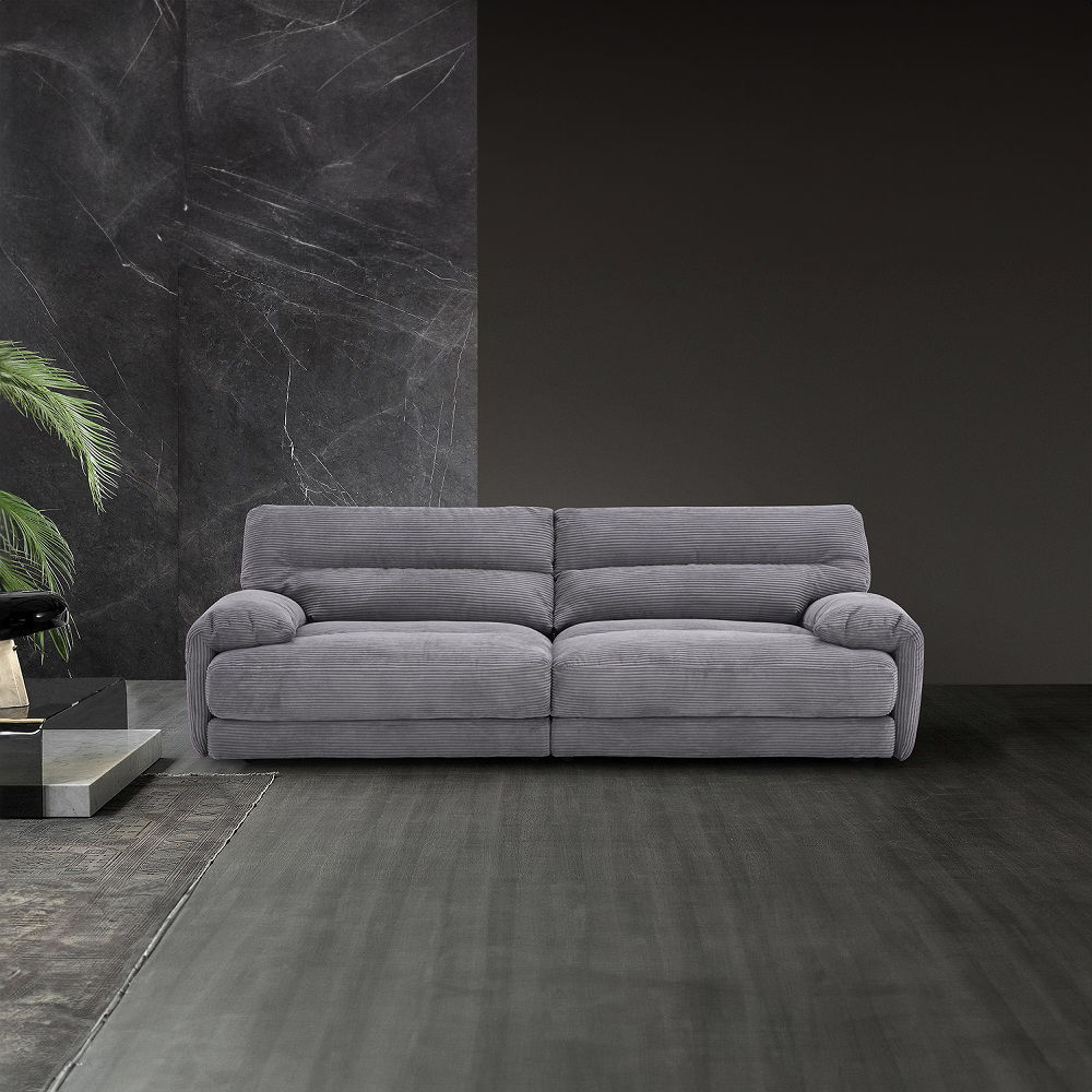 Cadenza - Sofa - Gray Corduroy, gray, view 5
