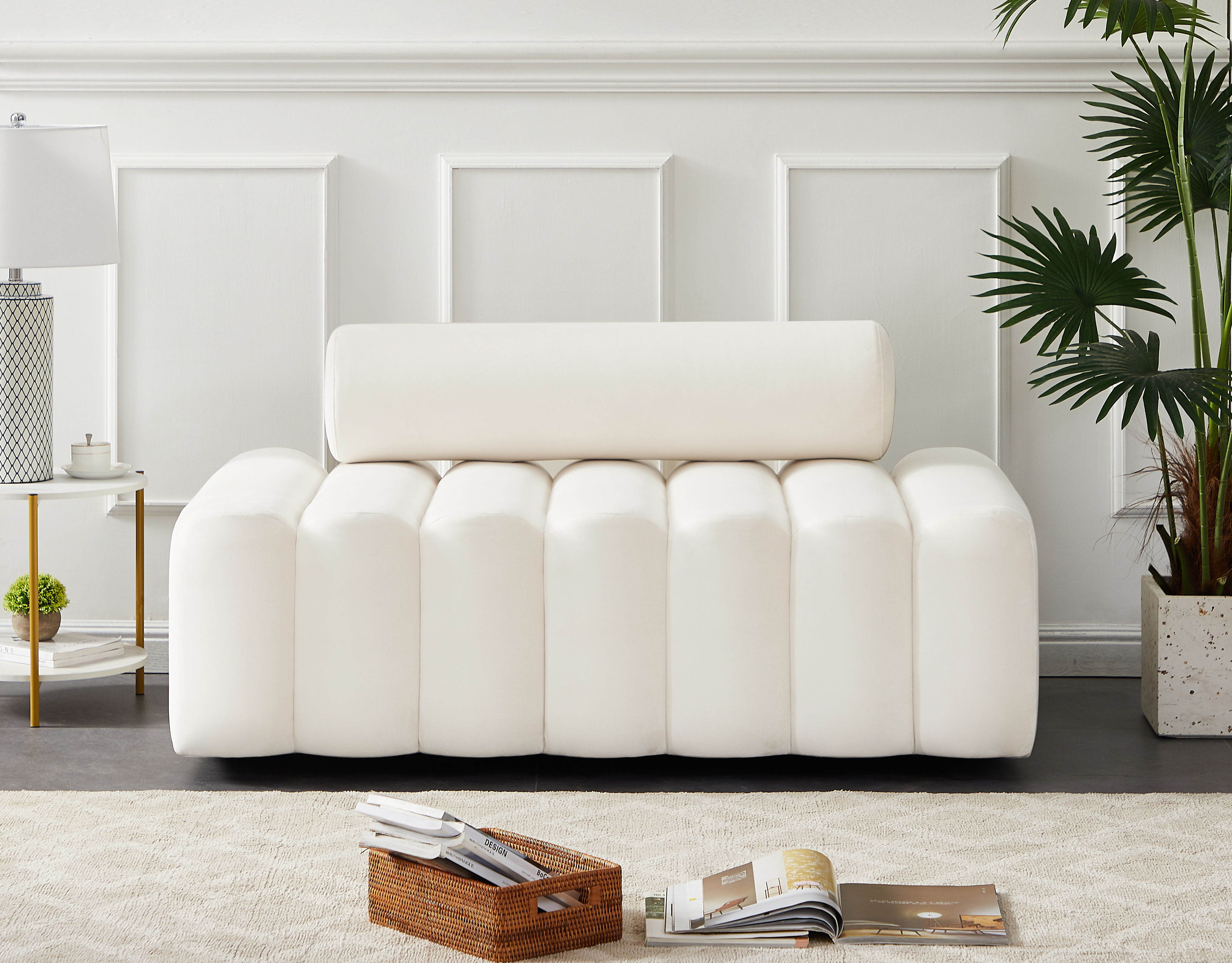 Melody - Loveseat - Cream