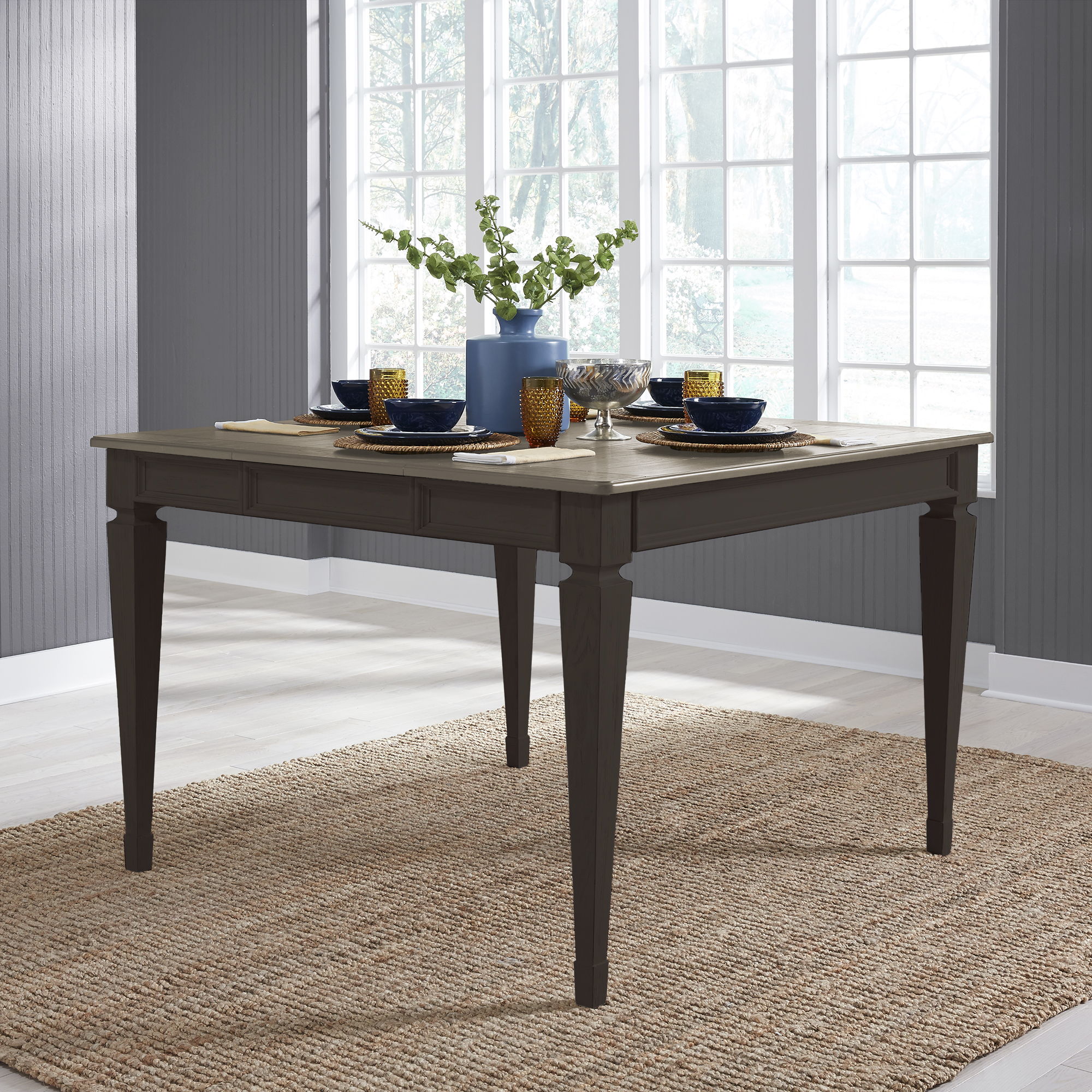 Liberty Furniture Allyson Park - Counter Height Leg Table - Dark Brown