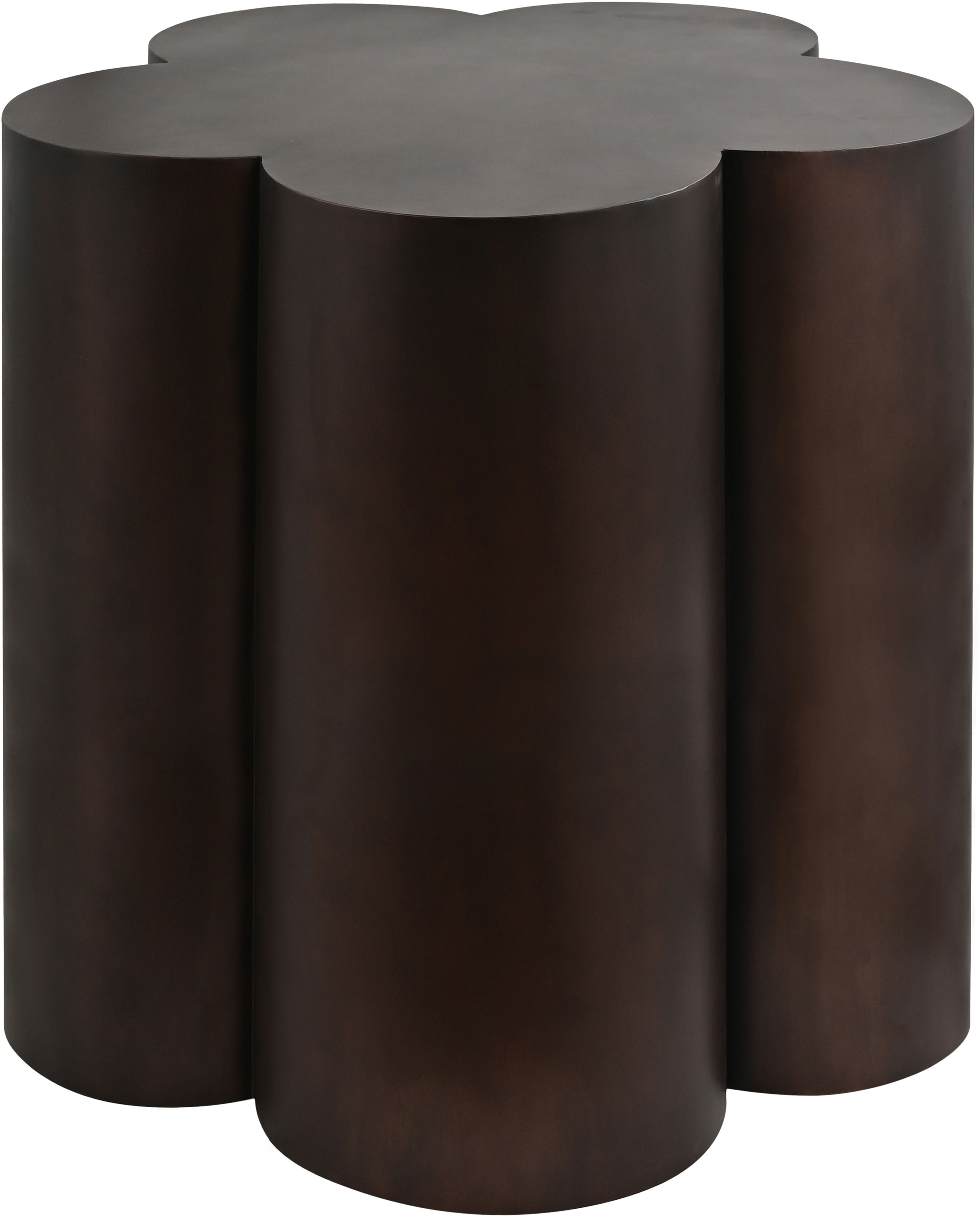 Lucky - Iron End Table - Brown